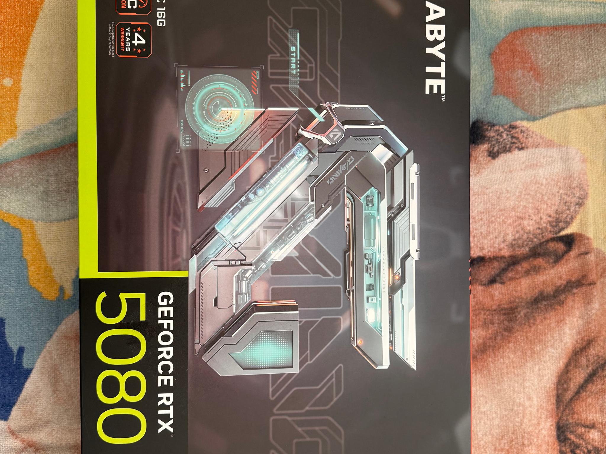 GIGABYTE GeForce RTX 5080 GAMING OC 16G