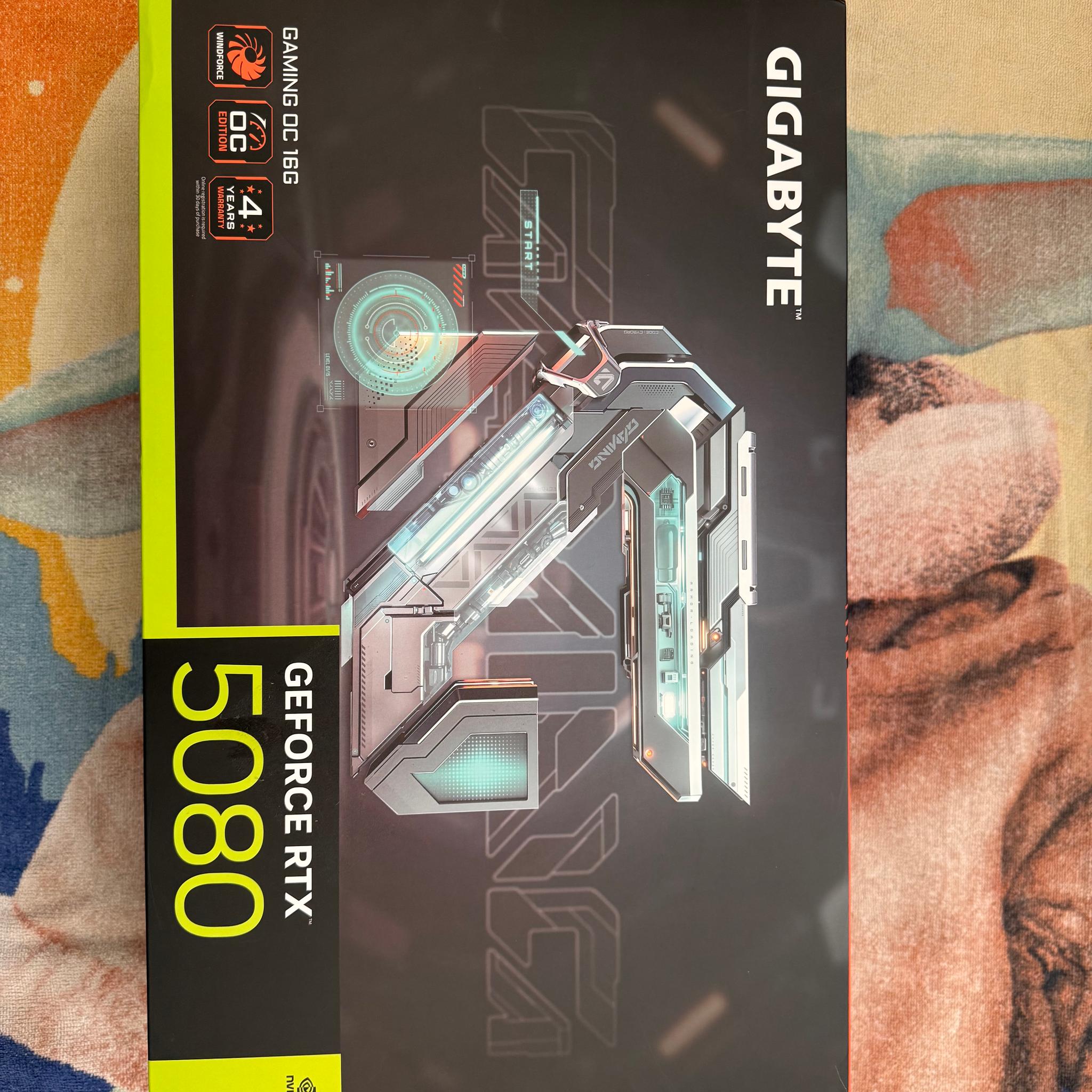 GIGABYTE GeForce RTX 5080 GAMING OC 16G