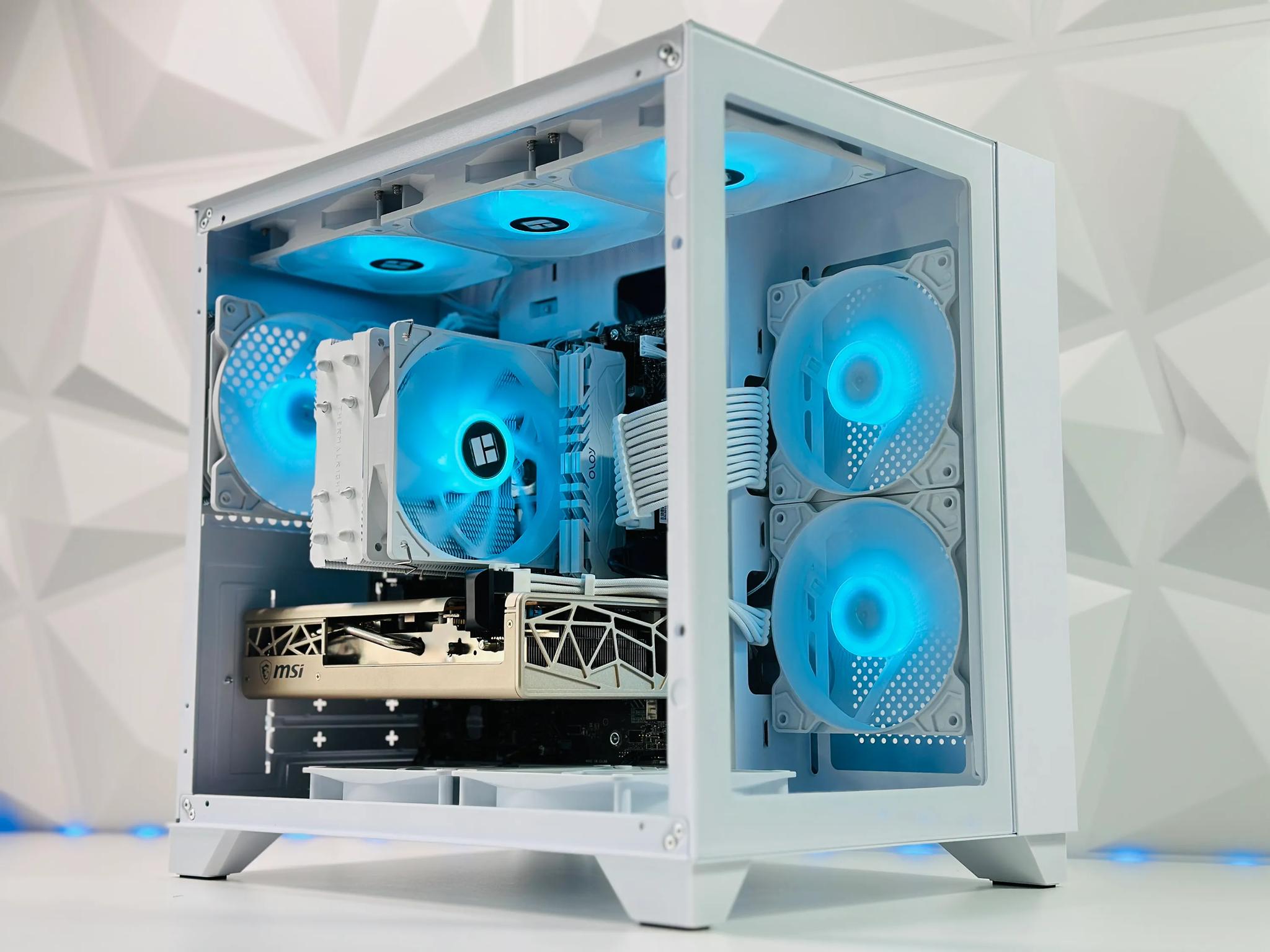 🤍🏔️❄️🌨️Alaska 🐻🌲AMD RX 5700 XT 8GB❄️Intel 12100F❄️16GB DDR4❄️1TB NVME SSD