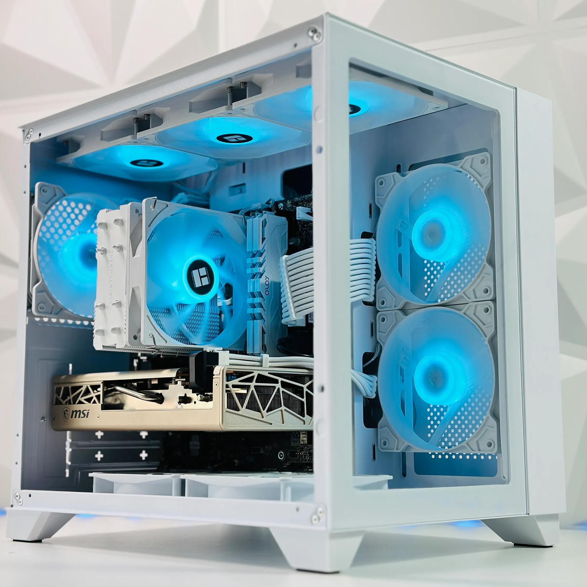🤍🏔️❄️🌨️Alaska 🐻🌲AMD RX 5700 XT 8GB❄️Intel 12100F❄️16GB DDR4❄️1TB NVME SSD