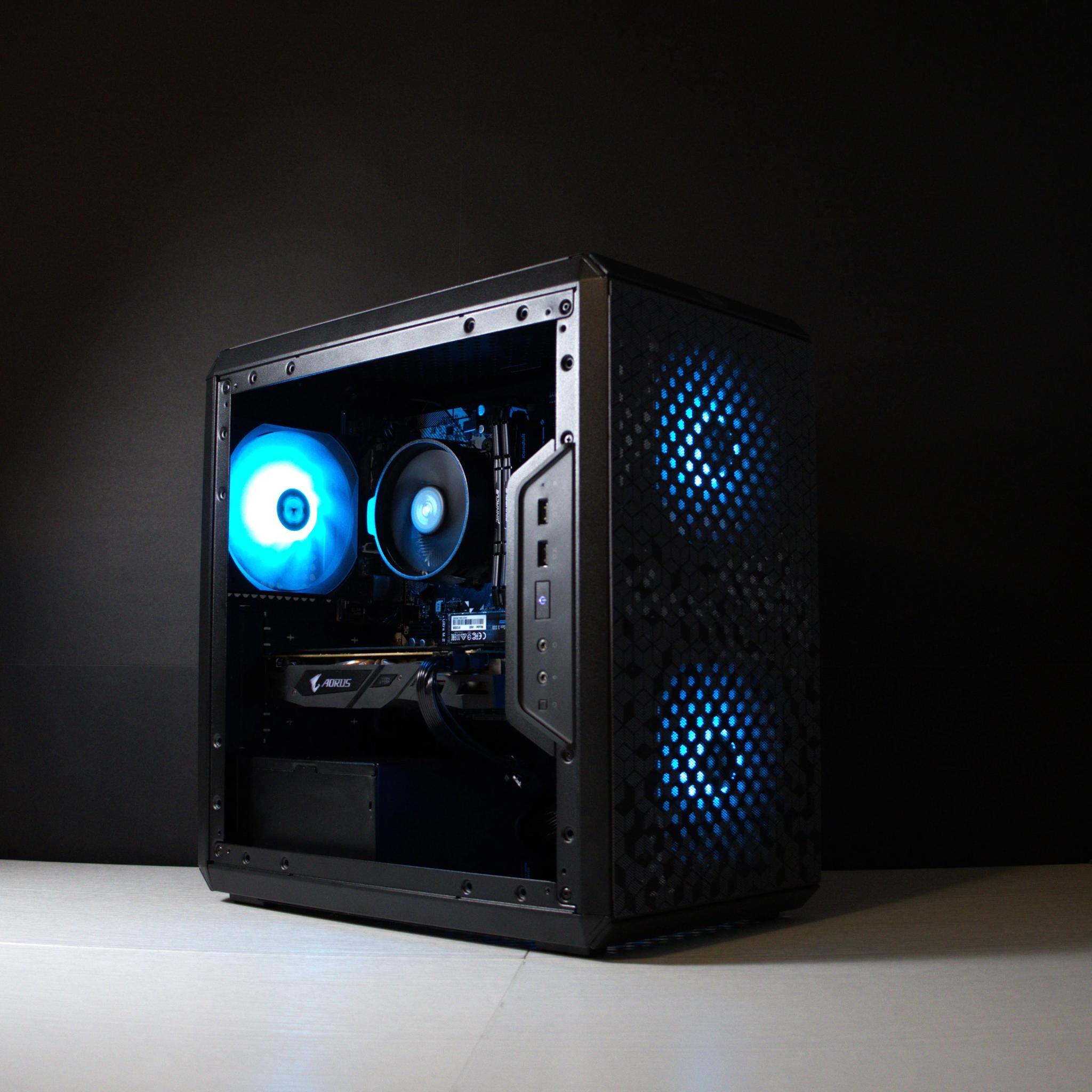 👽DARK HOLE👽 Gaming PC | AMD Ryzen 5 3600 | 16GB | RX 580 8GB | 512GB SSD | Win11 | Wi-Fi