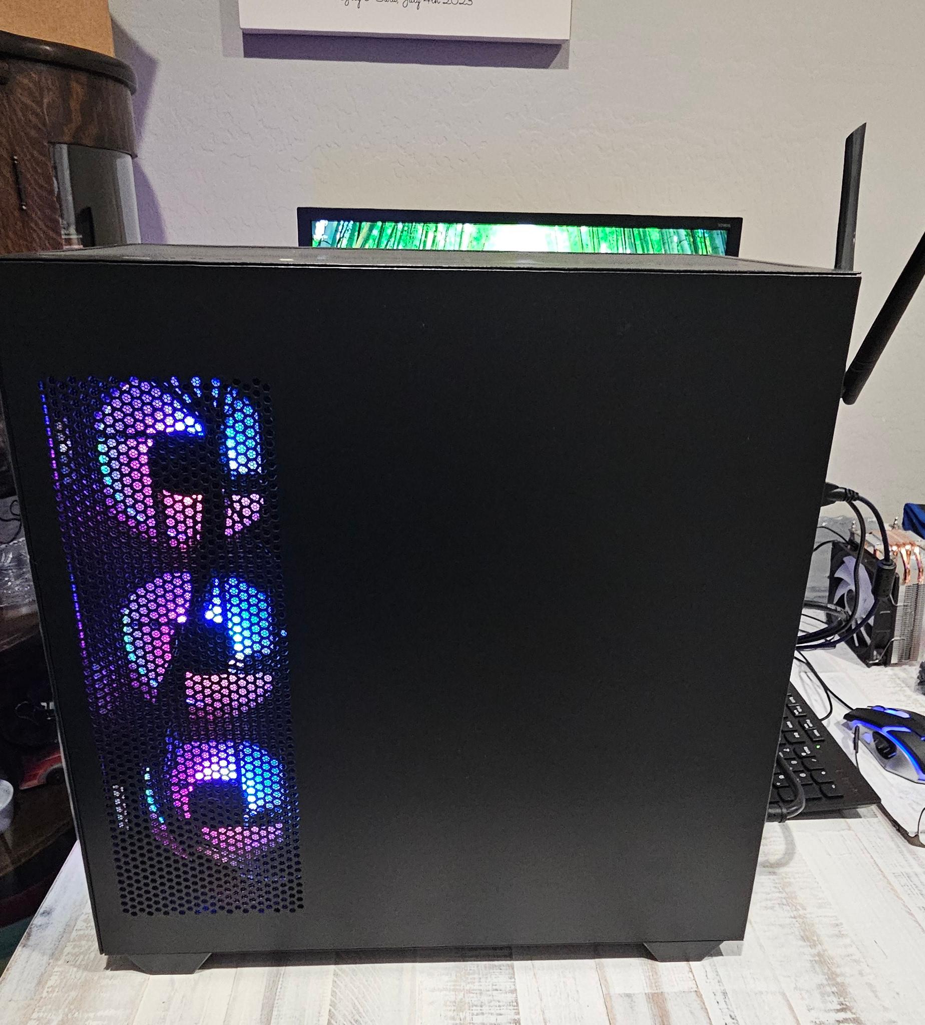 RTX 3070 Gaming PC - Ryzen 5 5600X, 16GB RAM, 1TB NVMe, Wi-Fi, 1080p/1440p