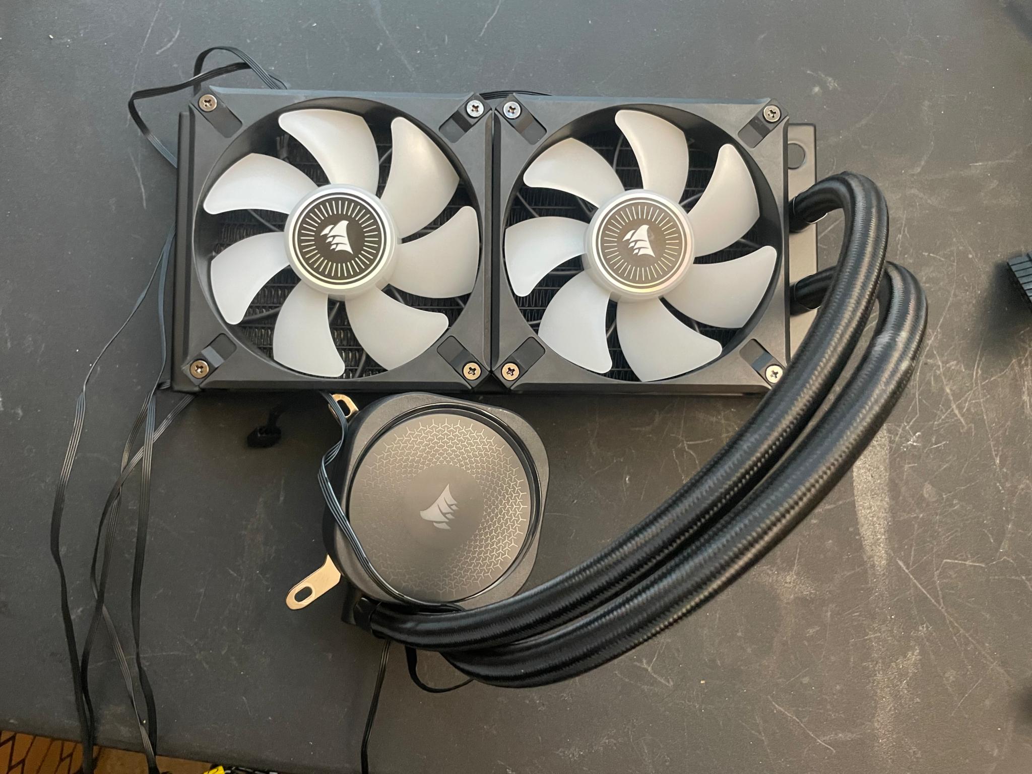 CORSAIR - NAUTILUS 240 ARGB Liquid CPU Cooler with RS120 ARGB Fans - Black