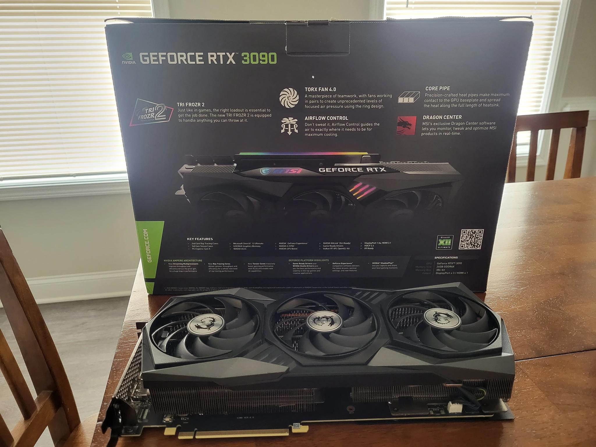 MSI RTX 3090 Gaming Trio