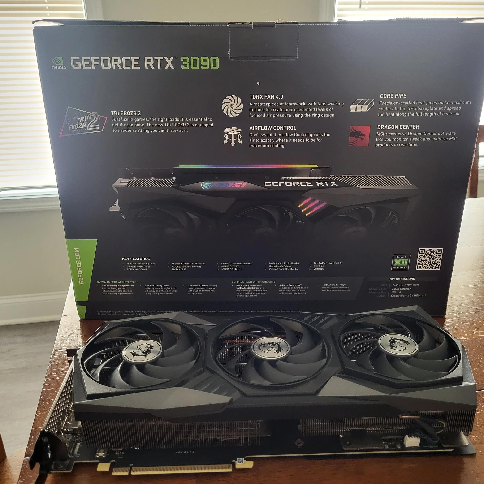 MSI RTX 3090 Gaming Trio
