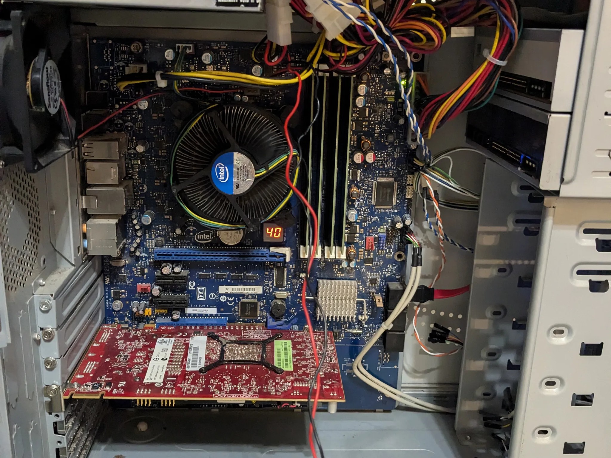 Beige Brick ~ Budget Workstation i5-750, 16GB RAM, 2GB AMD GPU, 256GB SSD, Wifi, Win10