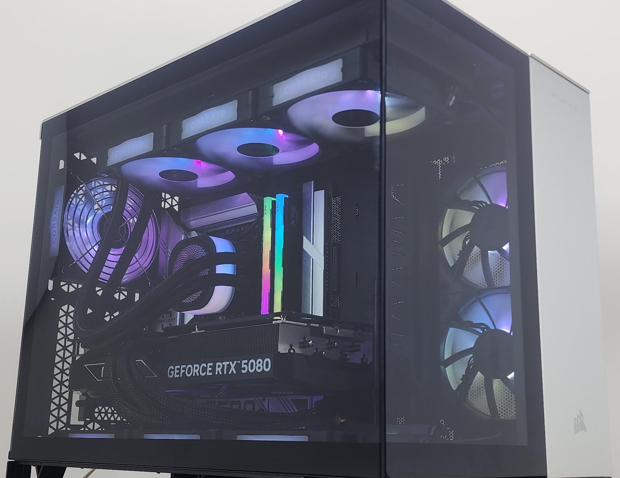 Gaming PC Ryzen 7 9800X3D 32GB RAM 1TB SSD RTX 5080 16GB Windows 11 Computer