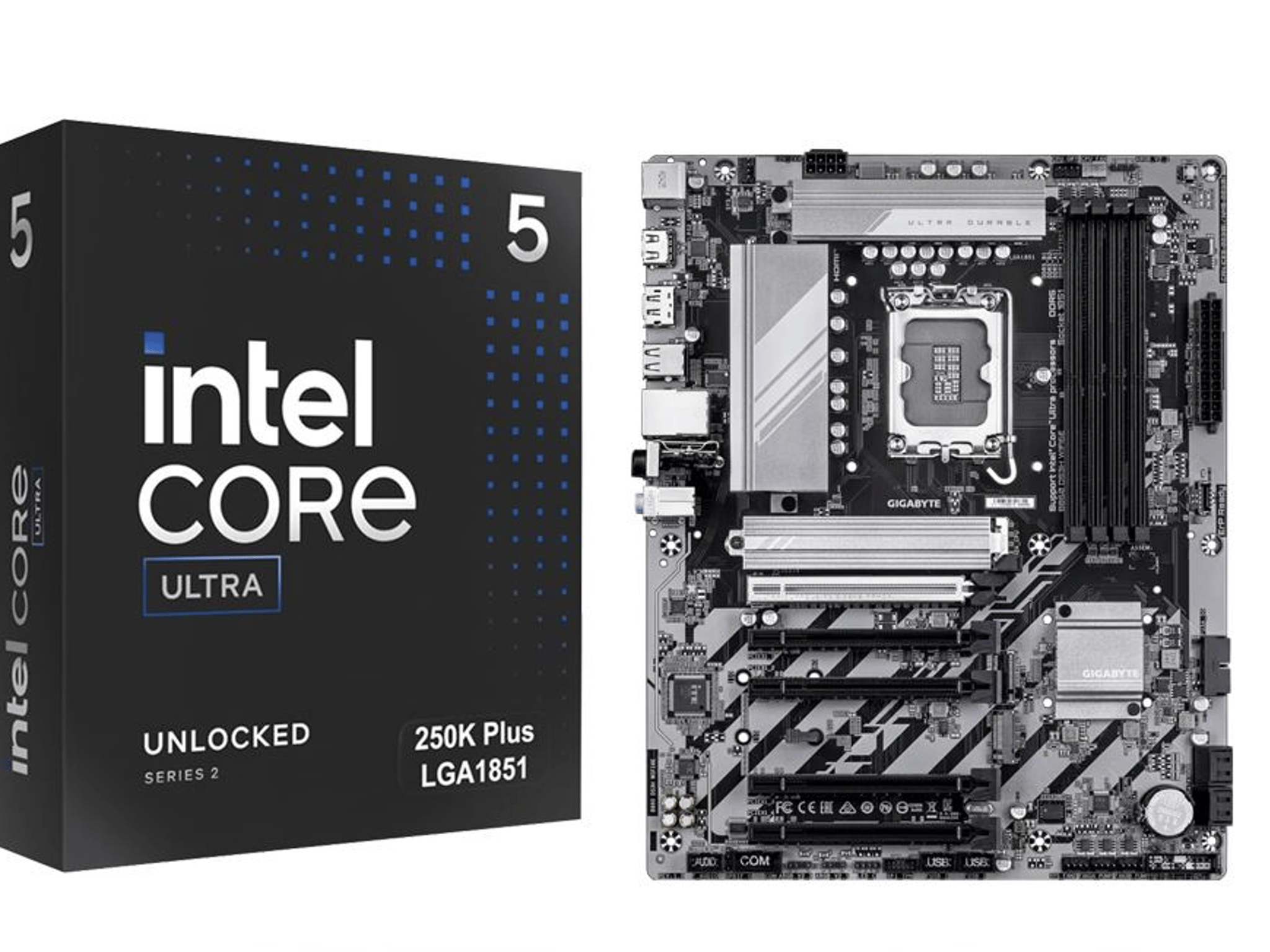(NEW Bundle) Intel Core Ultra 250K PLUS | GIGABYTE B860 DS3H WIFI6E Motherboard/ Free Cooler