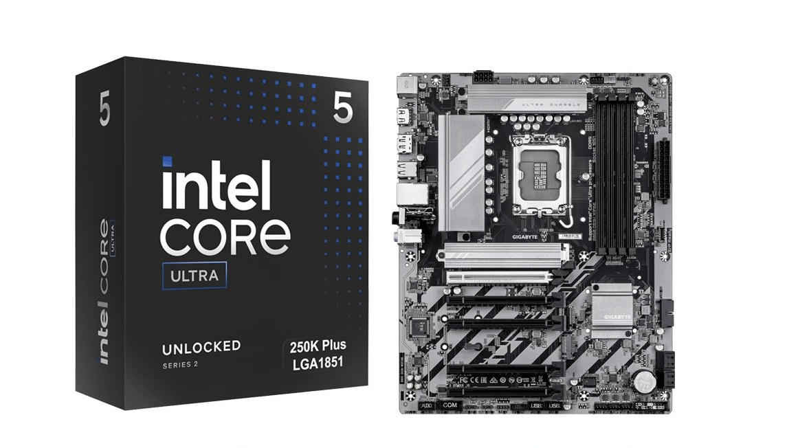 (NEW Bundle) Intel Core Ultra 250K PLUS | GIGABYTE B860 DS3H WIFI6E Motherboard/ Free Cooler