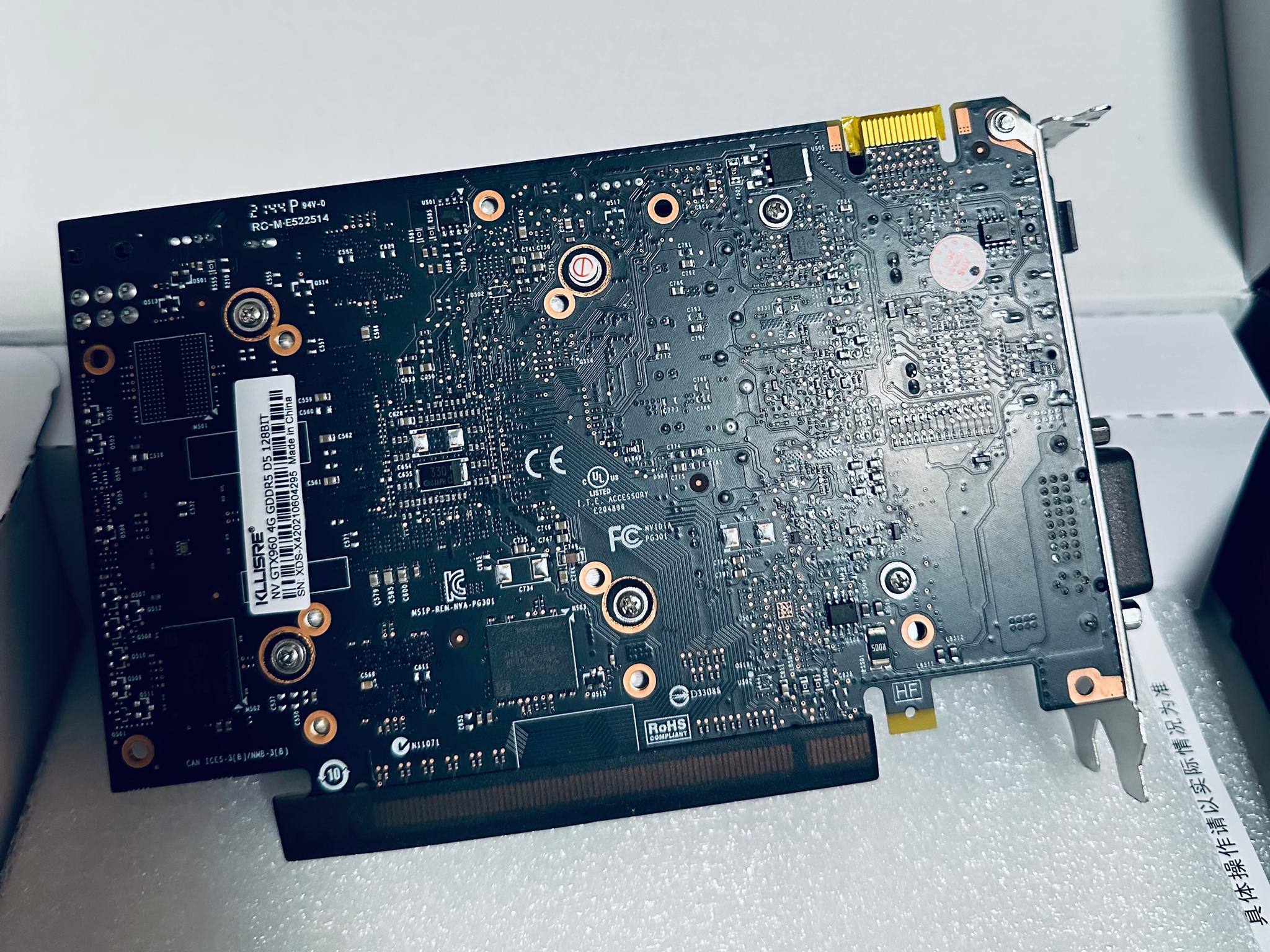 KILLISRE GTX 960 4GB GDDR5