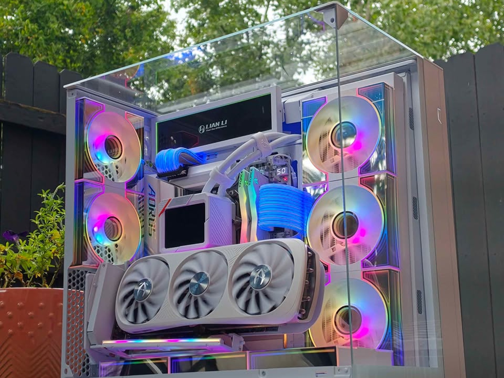 🪩"Mirrors"🪩High End Gaming PC • RTX 4080S, Ryzen 7, 32GB DDR5, SSD • Plug n' Play Ready