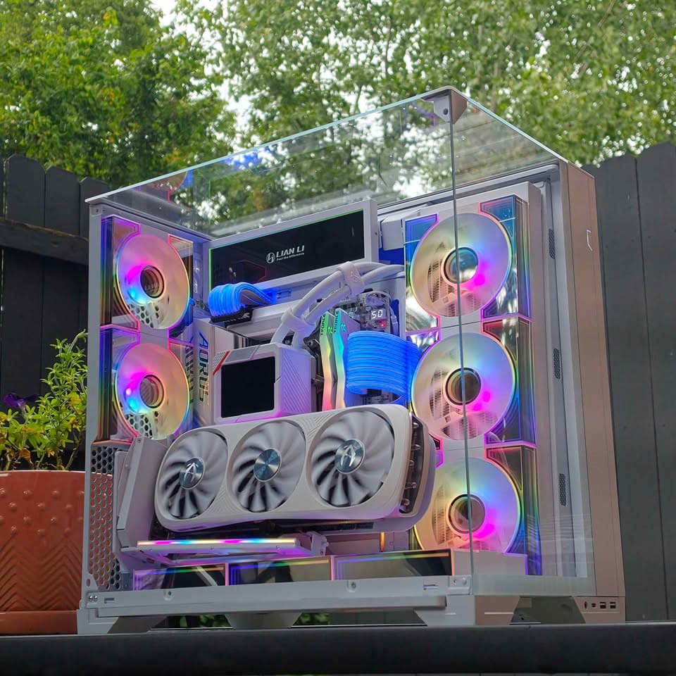 🪩"Mirrors"🪩High End Gaming PC • RTX 4080S, Ryzen 7, 32GB DDR5, SSD • Plug n' Play Ready