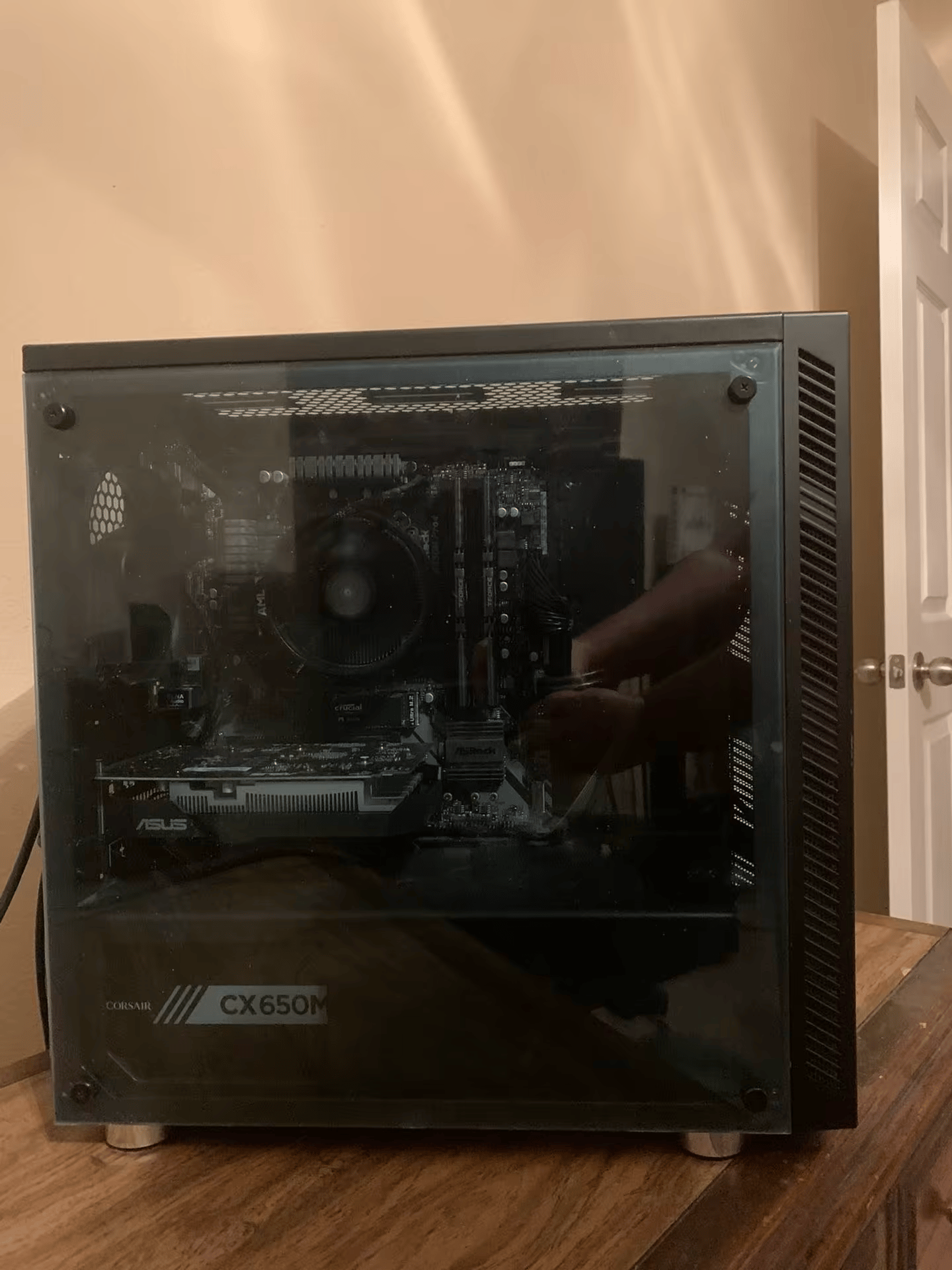Entry 1080p Gaming Computer Tower Ryzen 2600 GTX 1650