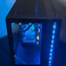 "Tron Battery" Custom Gaming PC Ryzen 5700x/RTX 3080 12GB