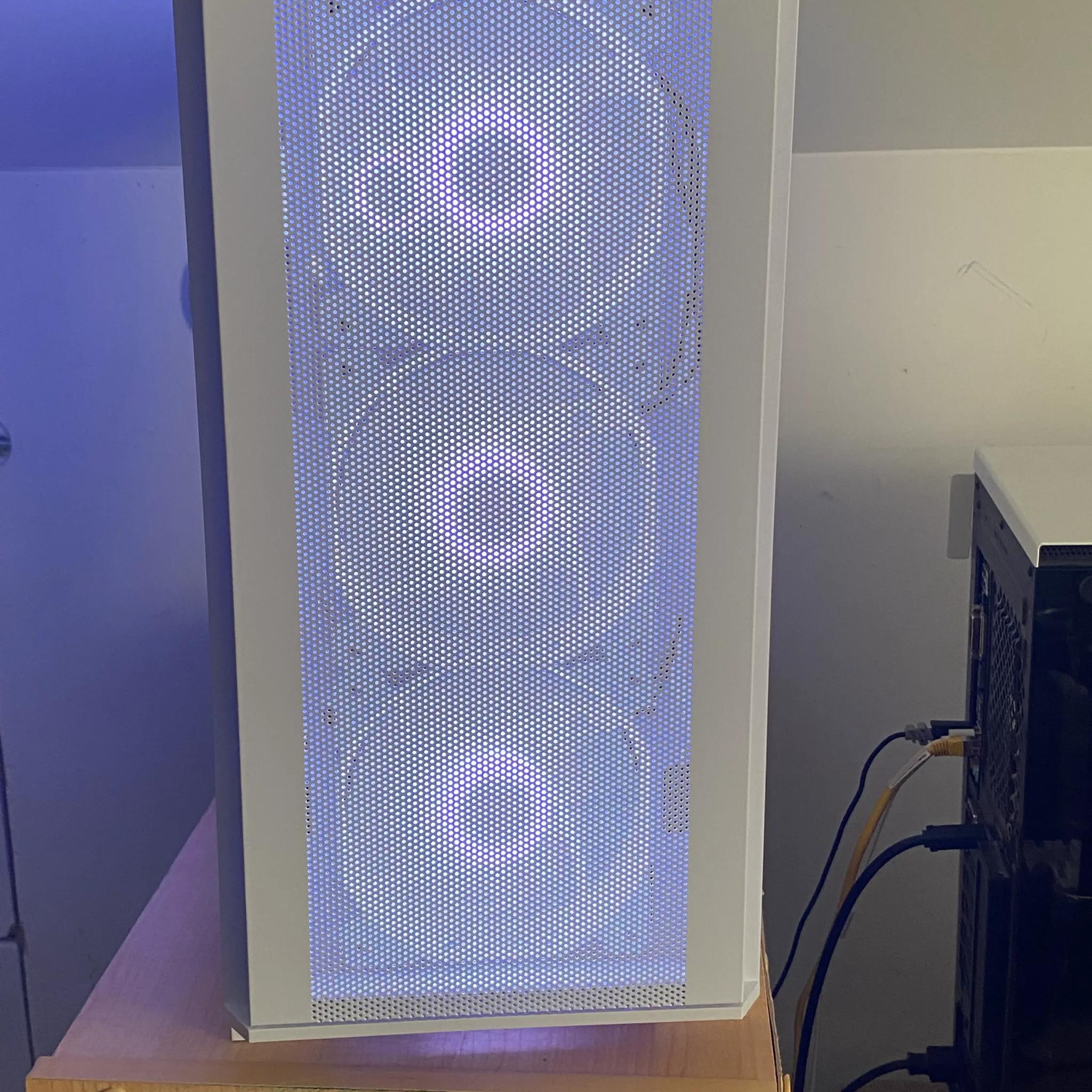White RTX Gaming PC