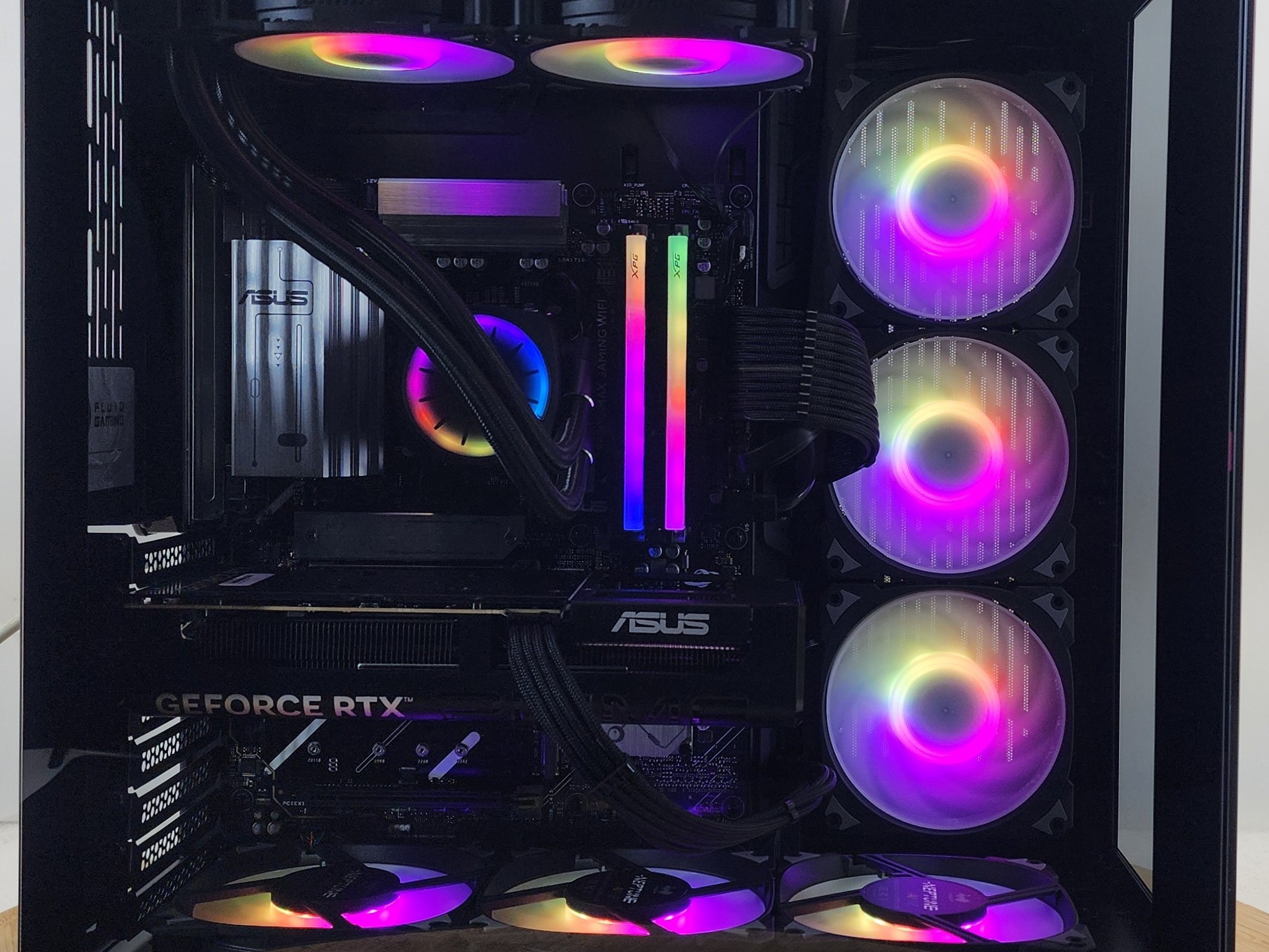Gaming PC Ryzen 7 7800X3D 32GB RAM 1TB SSD RTX 5060  8GB Windows 11 Computer
