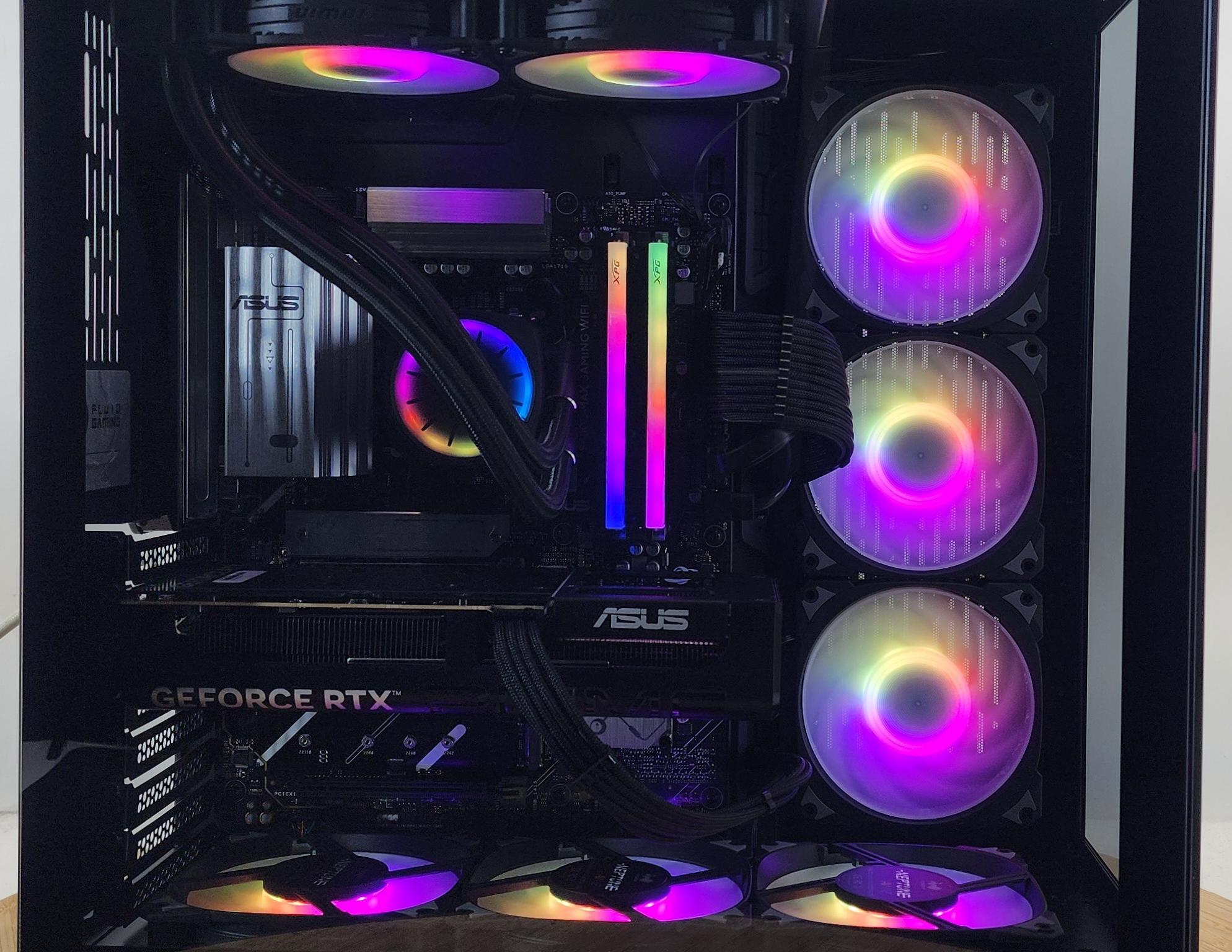 Gaming PC Ryzen 7 7800X3D 32GB RAM 1TB SSD RTX 5060  8GB Windows 11 Computer