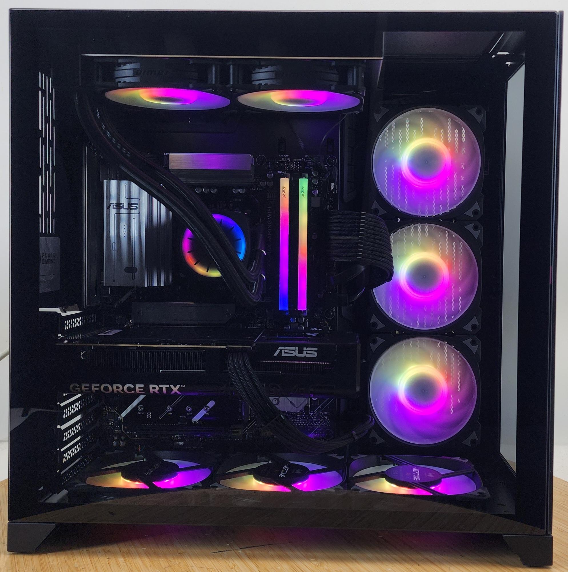 Gaming PC Ryzen 7 7800X3D 32GB RAM 1TB SSD RTX 5060  8GB Windows 11 Computer