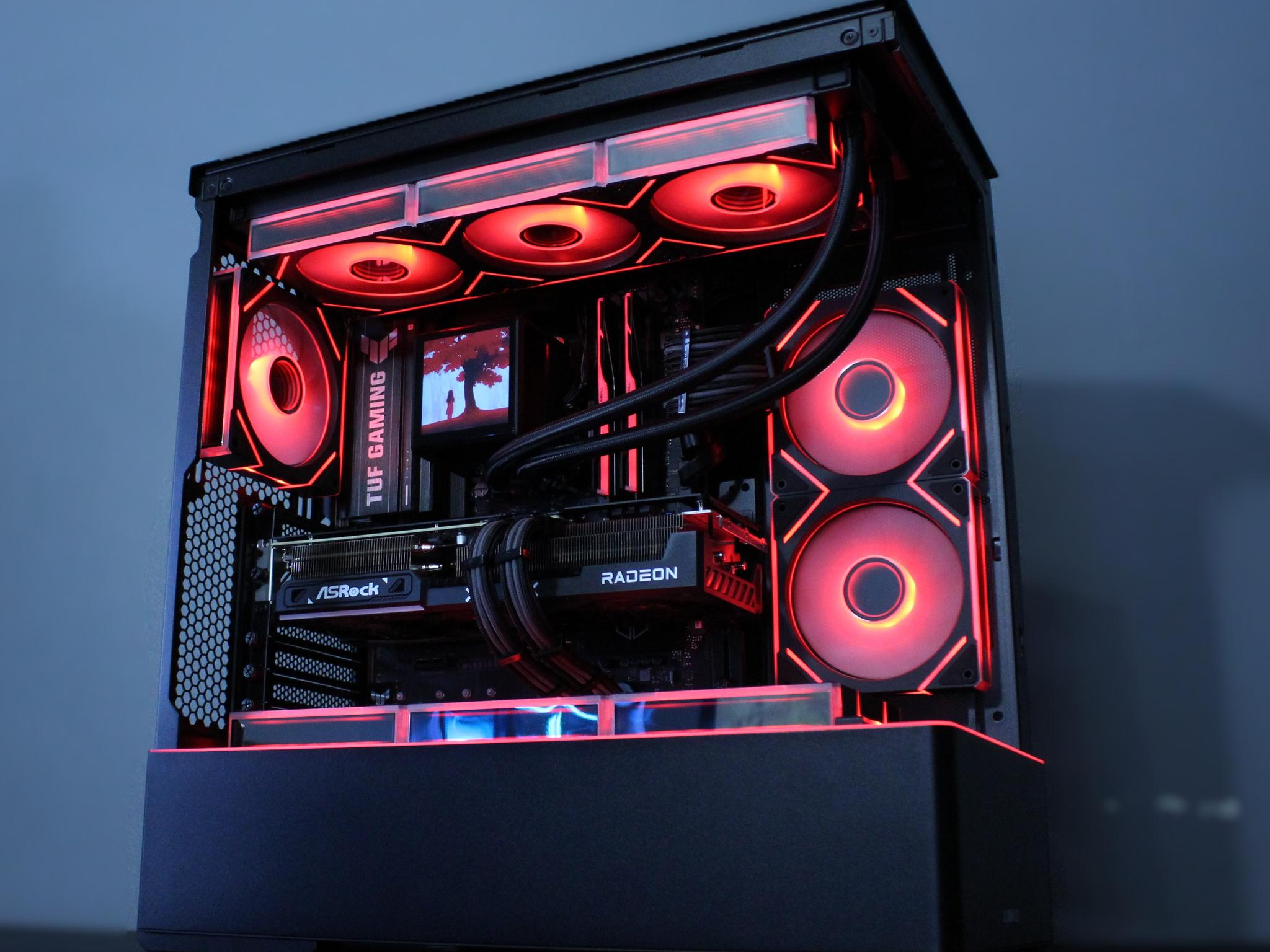 The Black Dread - Ryzen 7 9850X3D • RX 9070 XT • 32GB DDR5 • 2TB NVMe SSD