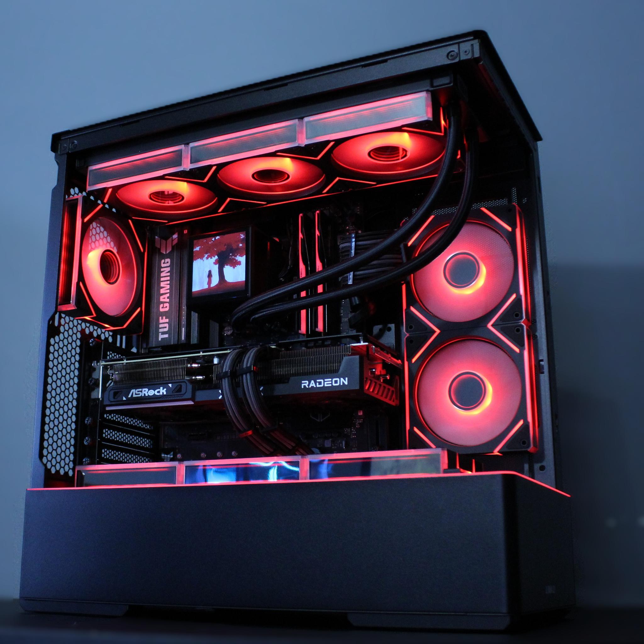 The Black Dread - Ryzen 7 9850X3D • RX 9070 XT • 32GB DDR5 • 2TB NVMe SSD