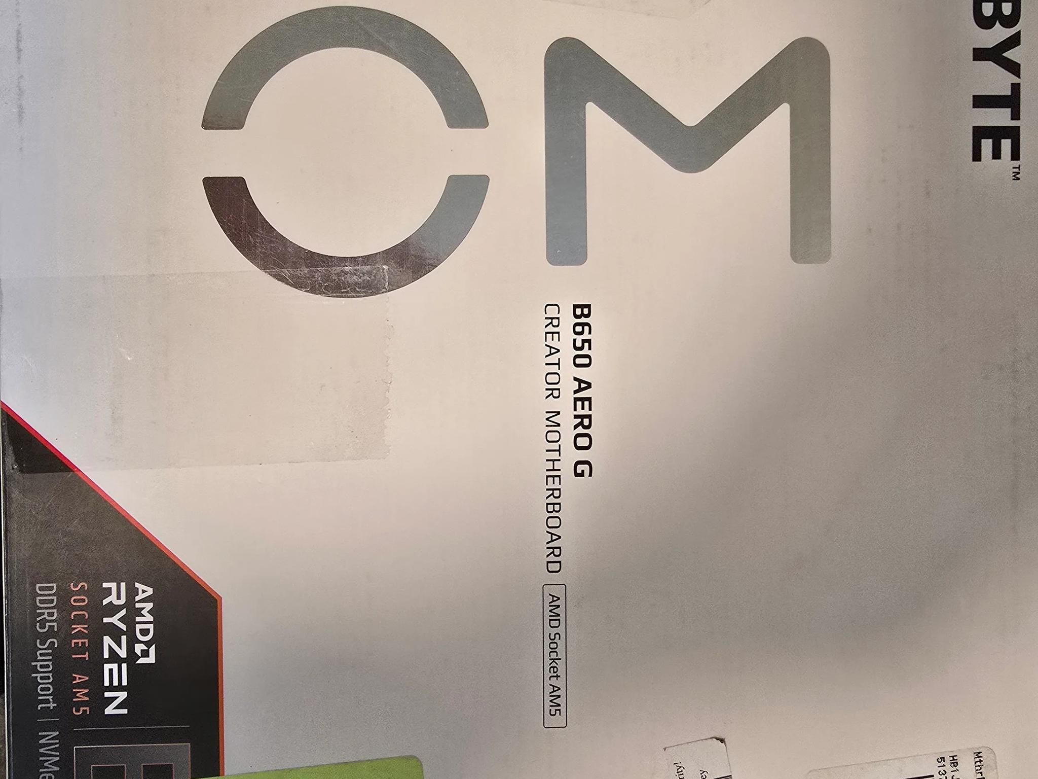 Gigabyte B650 AERO G Motherboard - New Open Box Factory Refurbished