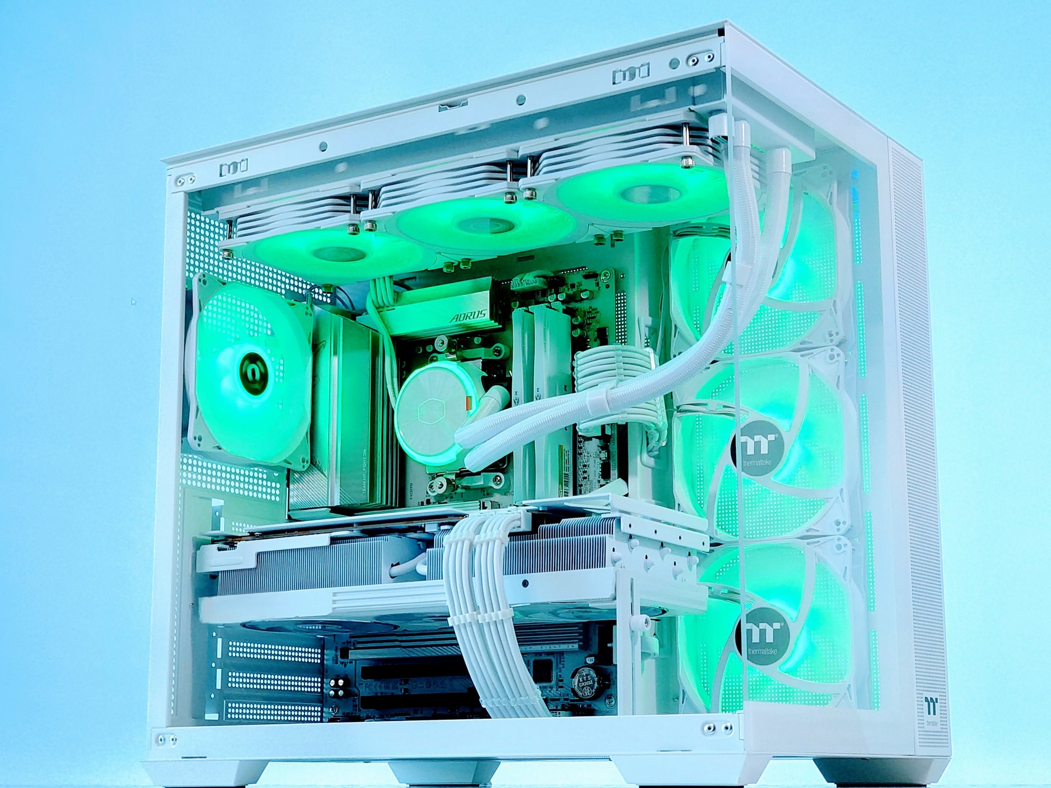❄️🤍Let It Snow!🌨️Nvidia RTX 4070 Super🌨️AMD Ryzen 7 8700F🌨️32GB DDR5🌨️1TB NVME