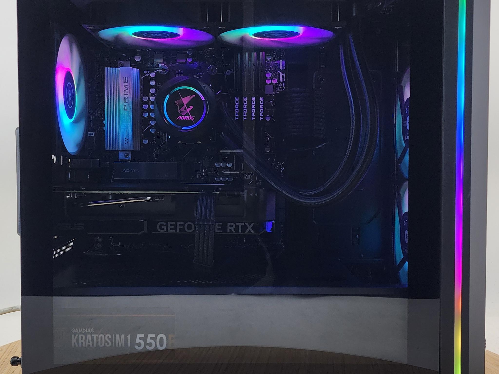 Gaming PC Ryzen 7 7800X3D 32GB RAM 1TB SSD RTX 4060 Ti 8GB Windows 11 Computer