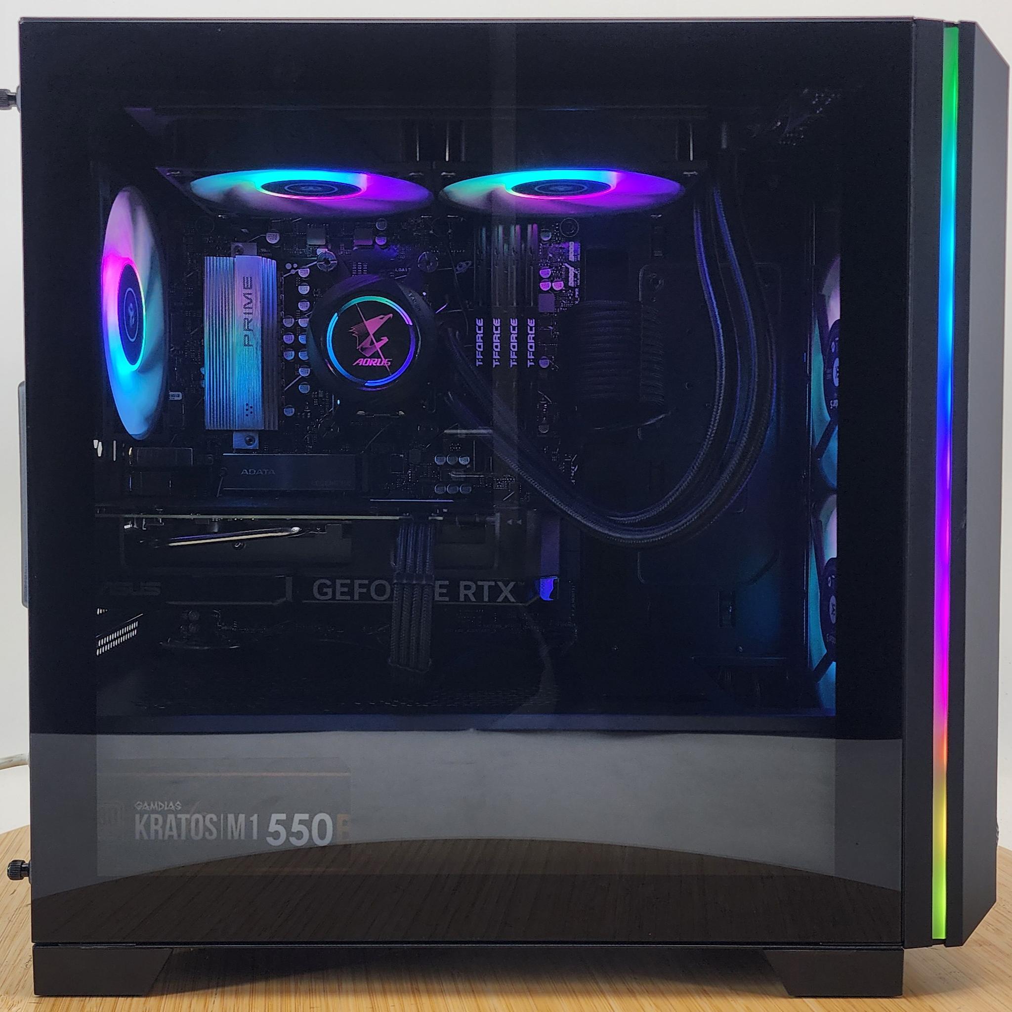 Gaming PC Ryzen 7 7800X3D 32GB RAM 1TB SSD RTX 4060 Ti 8GB Windows 11 Computer