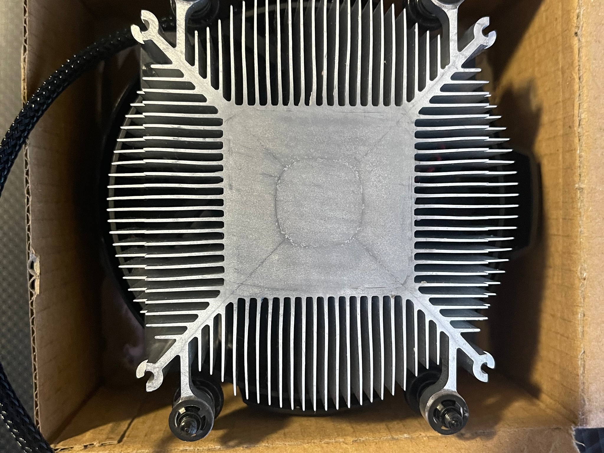 Used, AMD Ryzen 3 3200G with cooler and box