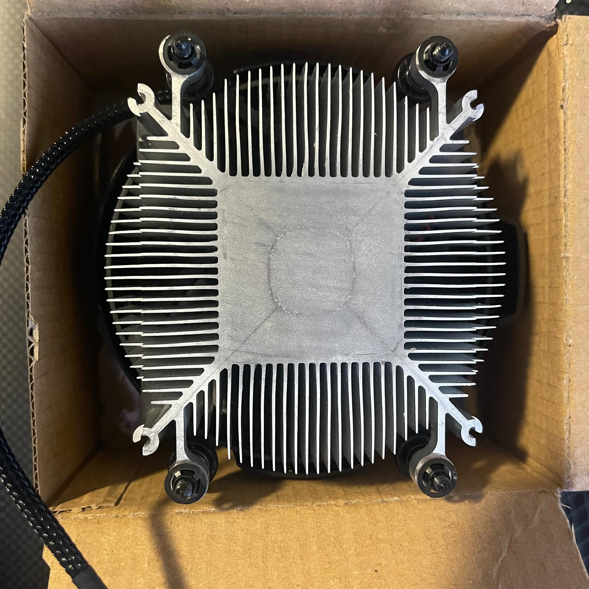 Used, AMD Ryzen 3 3200G with cooler and box
