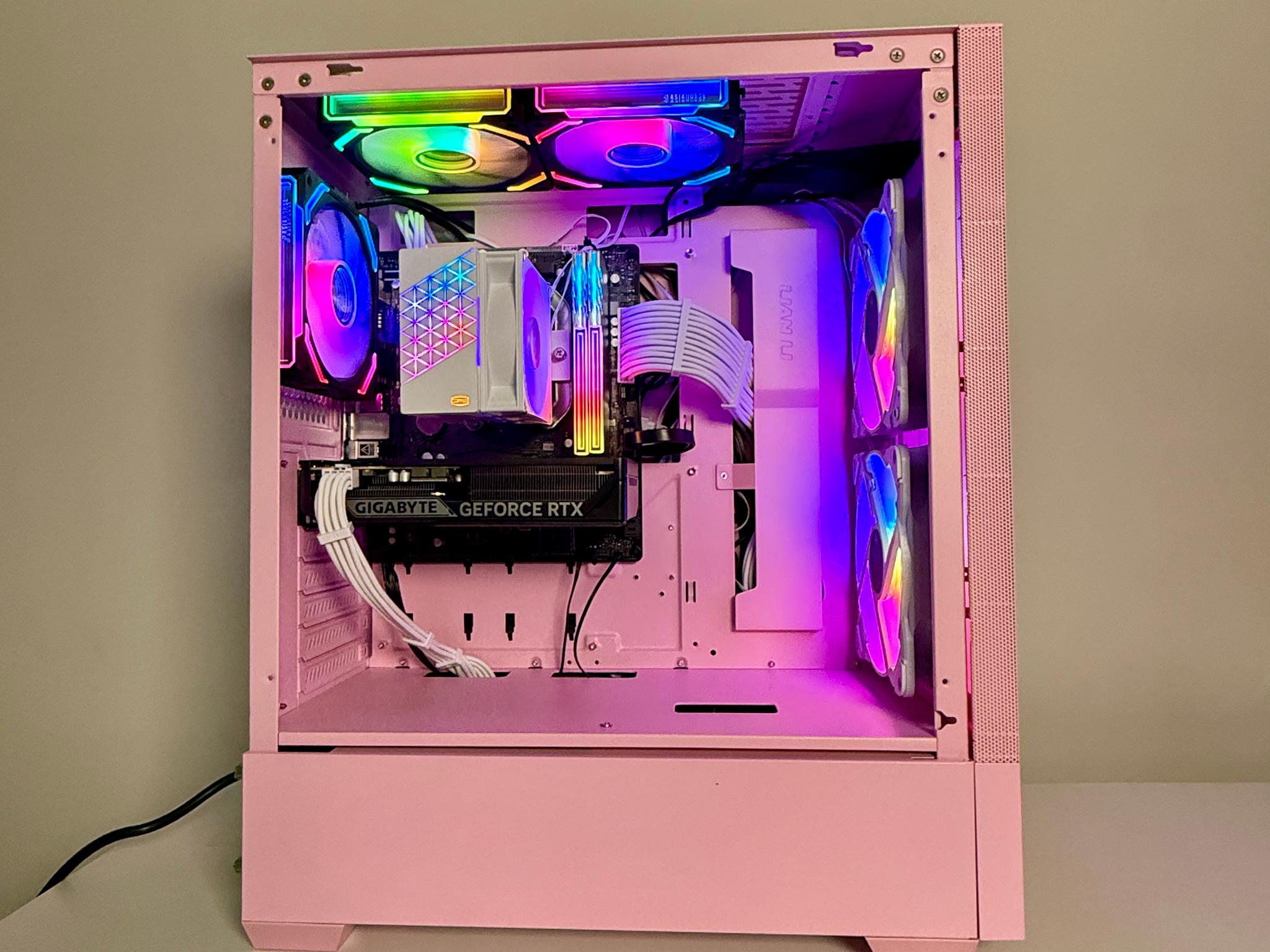 🌸 Lian Li Pink Gaming PC –RTX 5060 8gb|16gb RAM, 1TB SSD