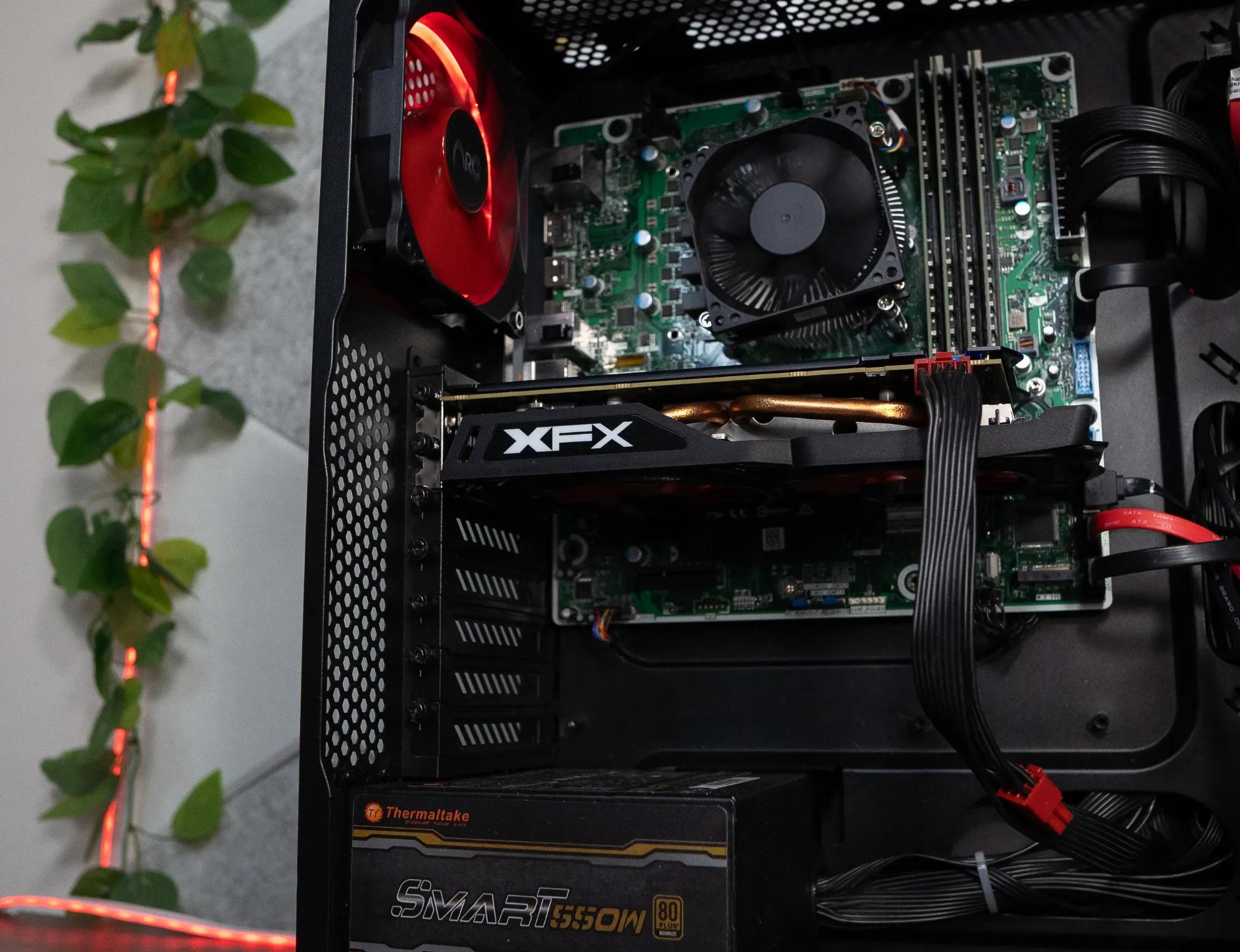 🟠⚫ ULTRA BUDGET - BO6 Ready GAMING PC 🟠⚫ XFX RX 570 | INTEL i7 6700 | 32GB DDR4 RAM | 1.25TB |