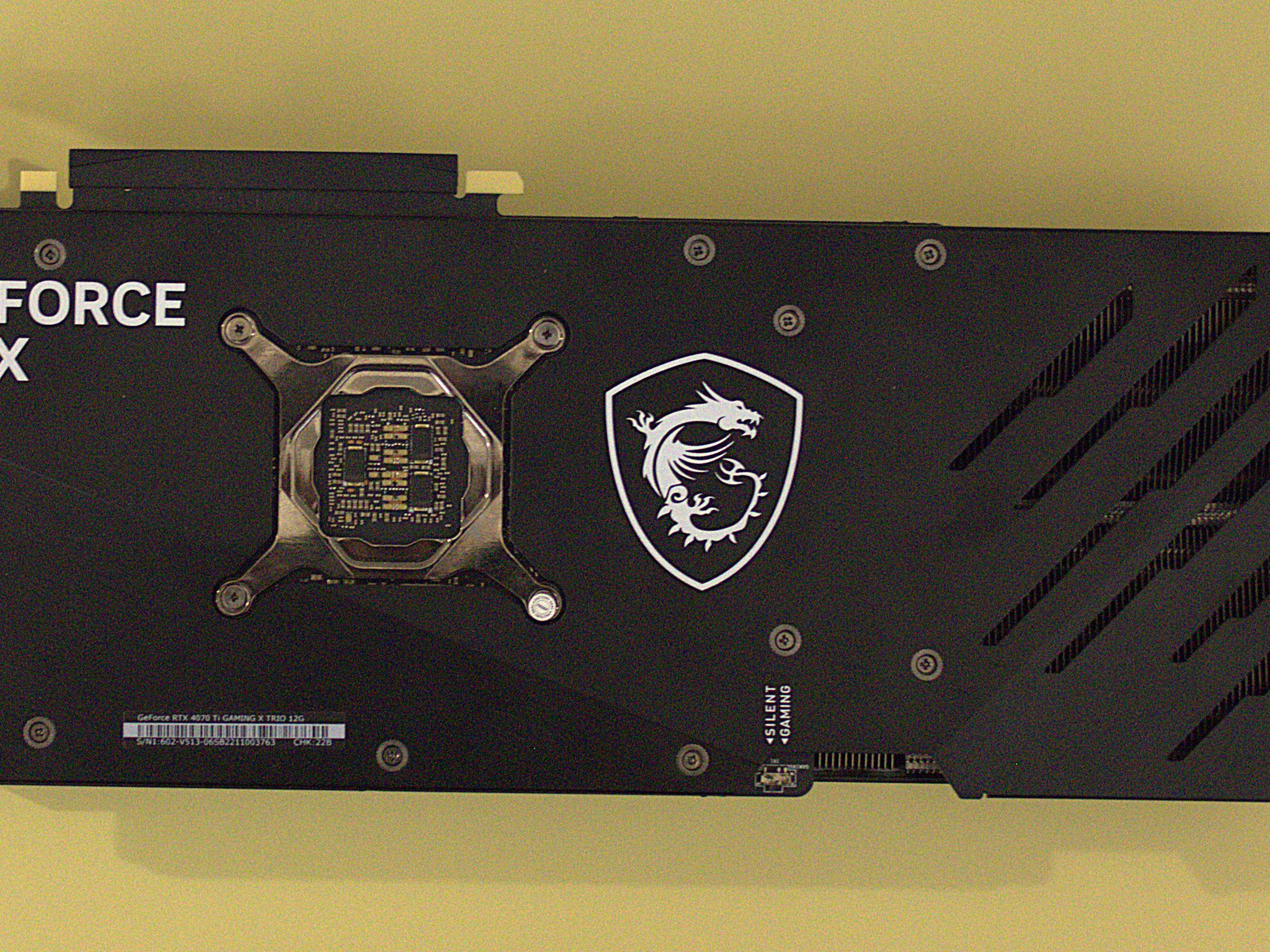 MSI GAMING X TRIO GeForce RTX 4070 Ti