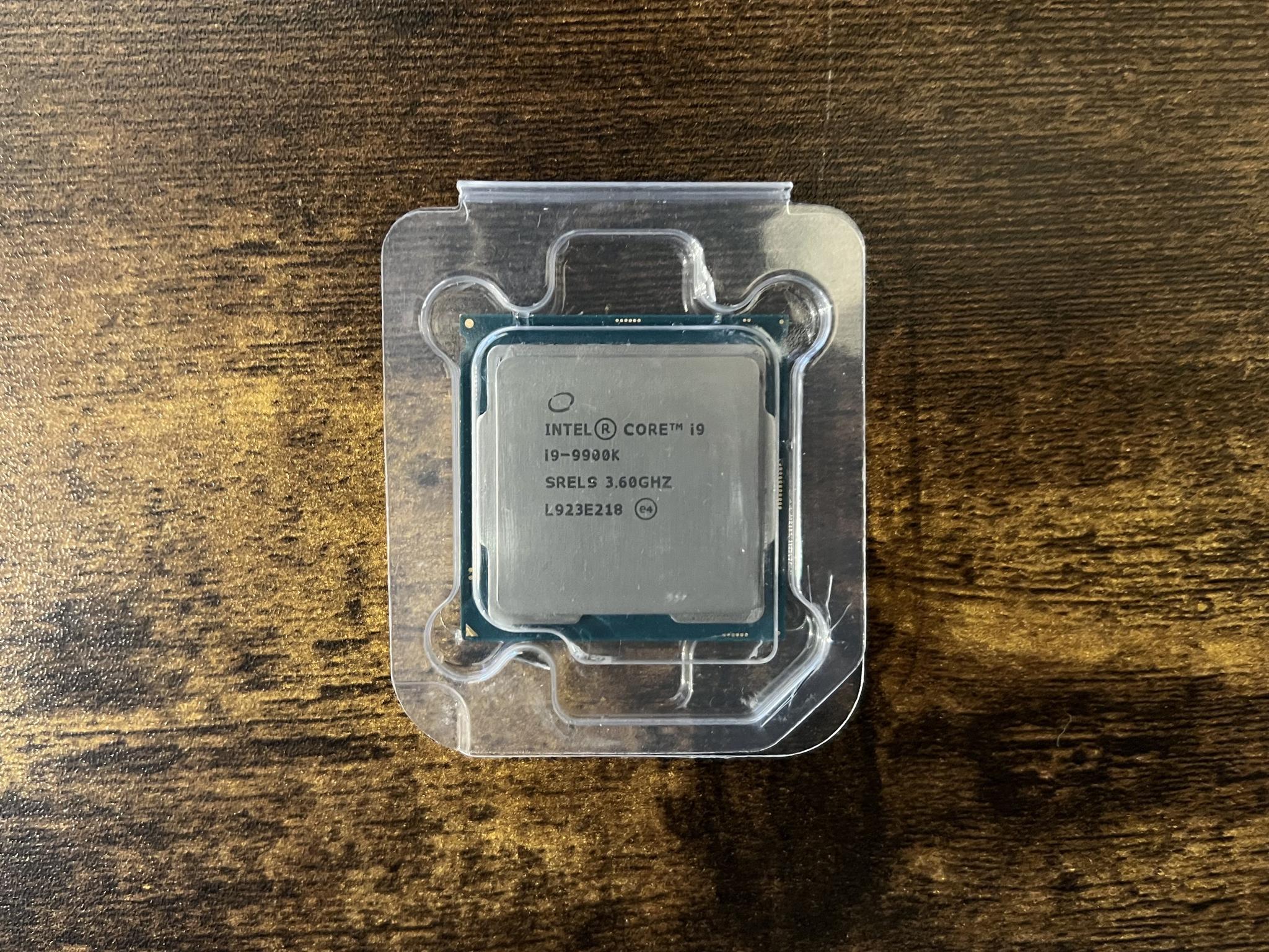 UNTESTED Intel Core i9-9900k 8 Cores, 16 Threads Coffee Lake CPU