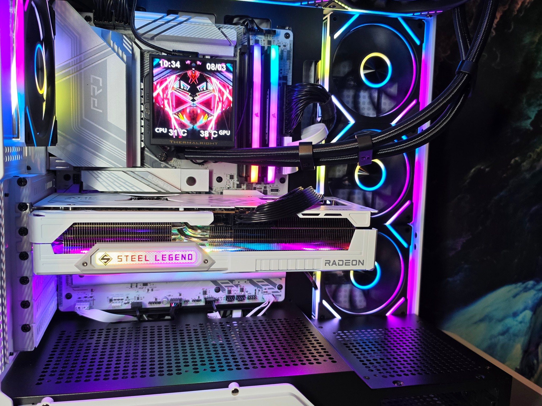 Asrock RX 9070 XT 16gb + Ryzen 9800x3d PC Build #81
