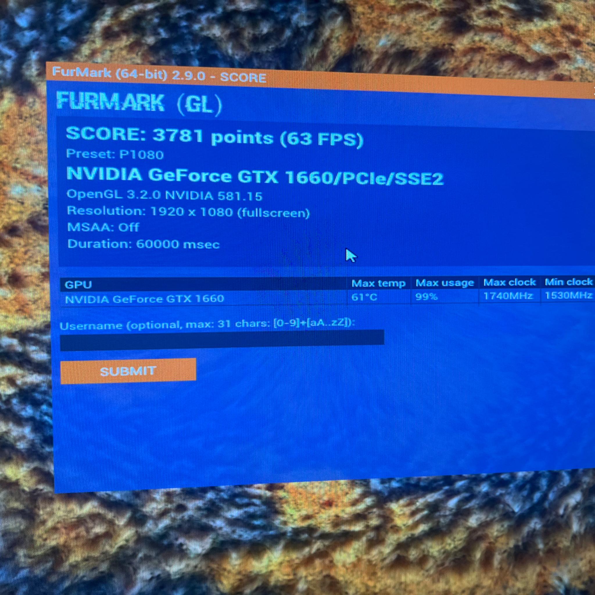 NVIDIA HP GTX 1660 6GB - Working