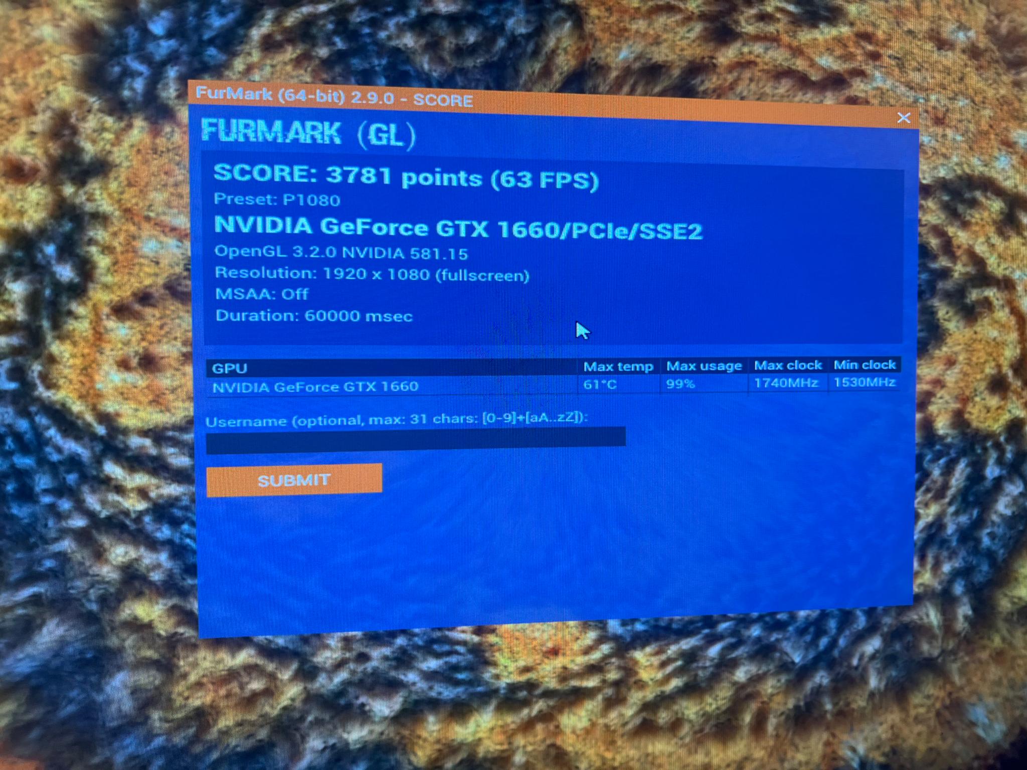 NVIDIA HP GTX 1660 6GB - Working