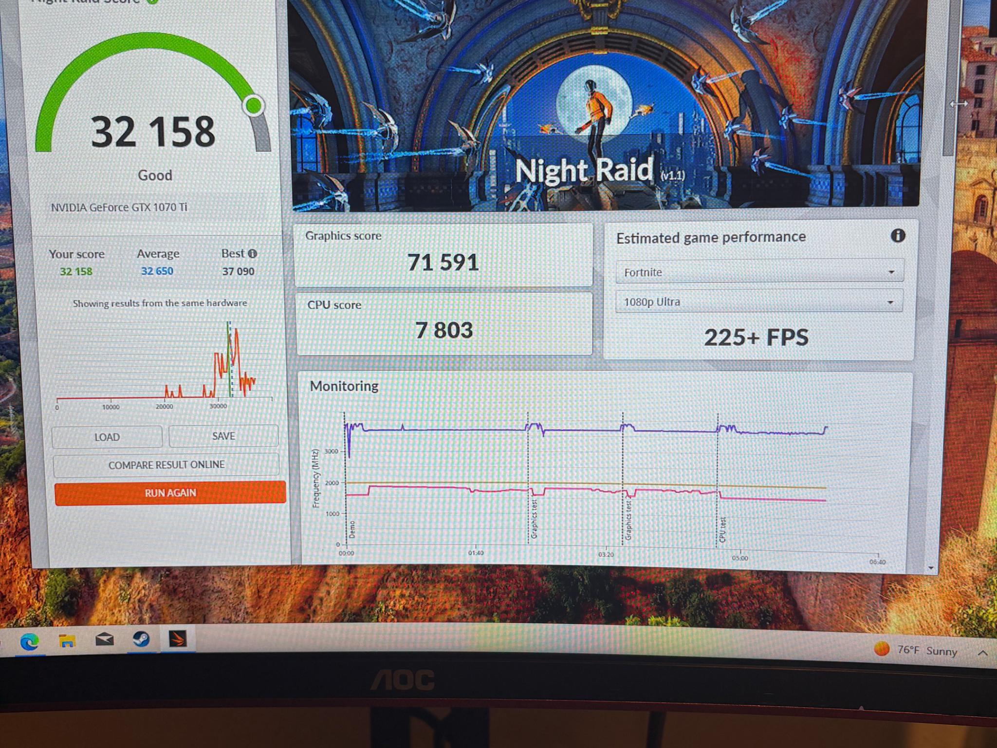 GTX 1070 Ti + Ryzen 5 2600