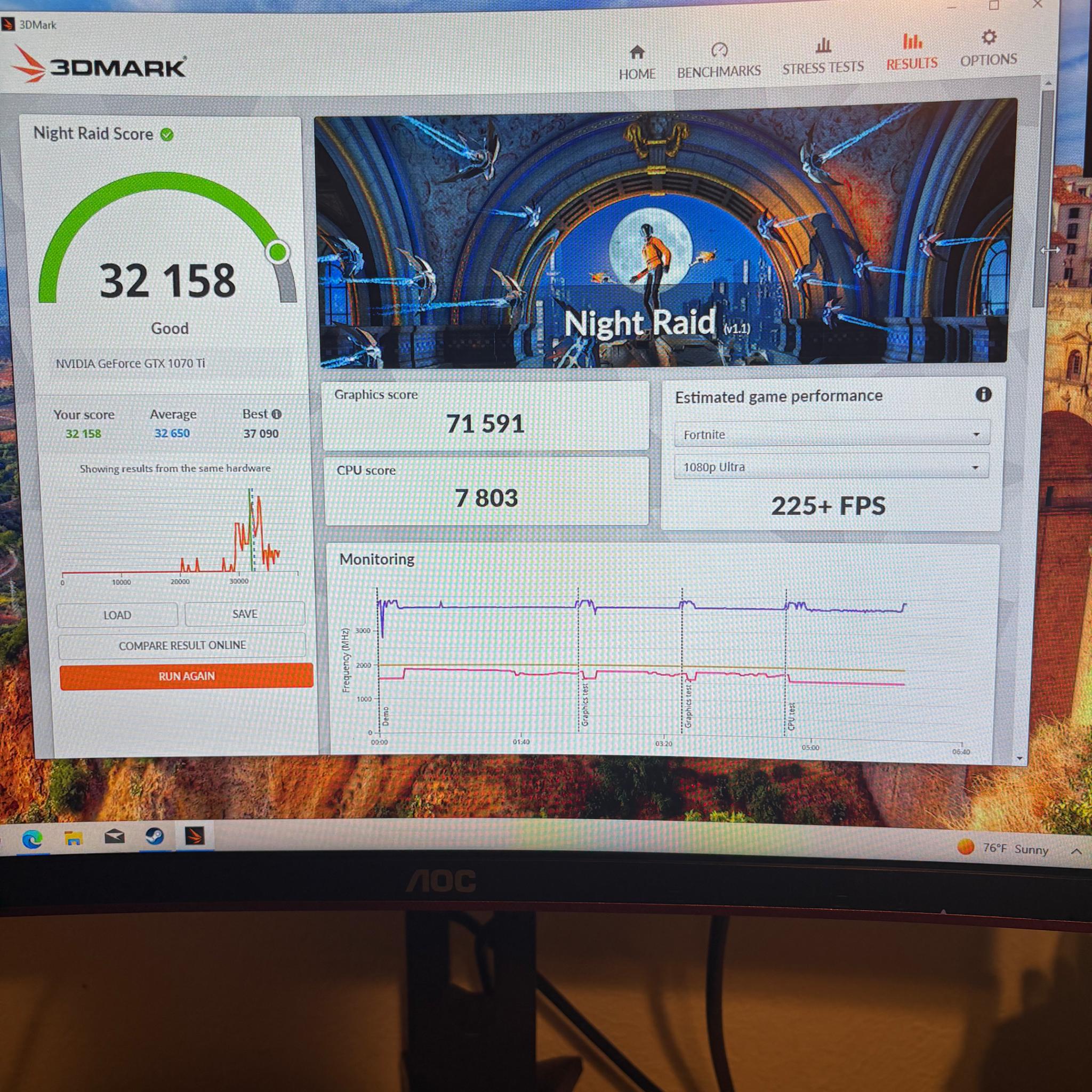 GTX 1070 Ti + Ryzen 5 2600
