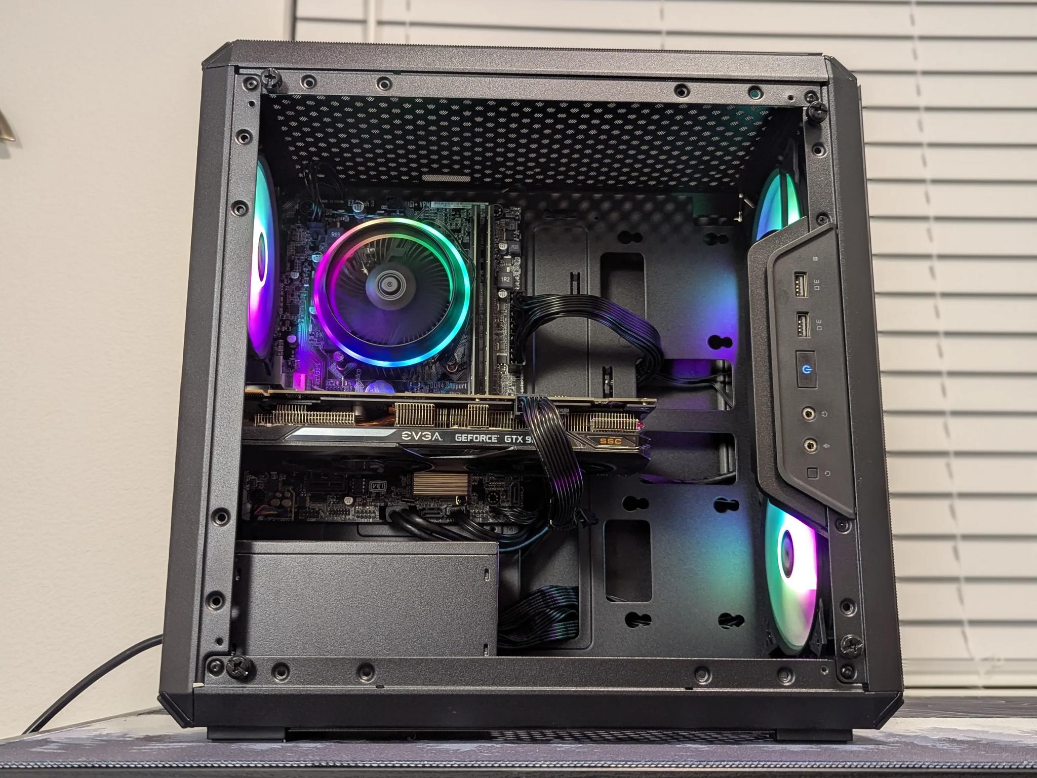 🎥Gaming PC Esports⚫ GTX 960 ⚫ INTEL I3 ⚫ 16GB RAM ⚫ ARGB ⚫ Wifi & BT