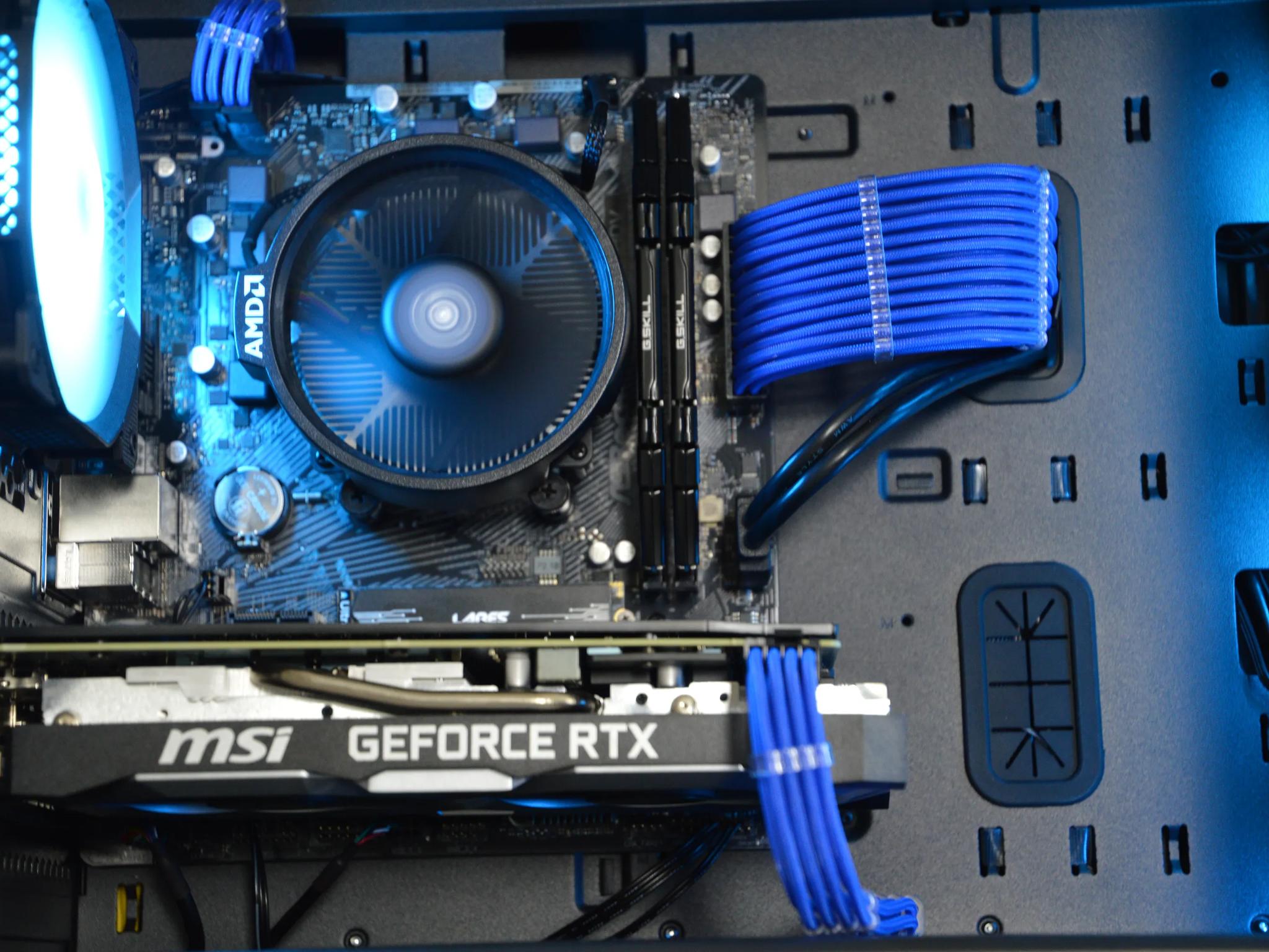 🔵⚫️| RTX 2060 6GB | RYZEN 5 5500 | 16GB GSKILL RAM | 1TB NVME SSD | Midnight Azure |