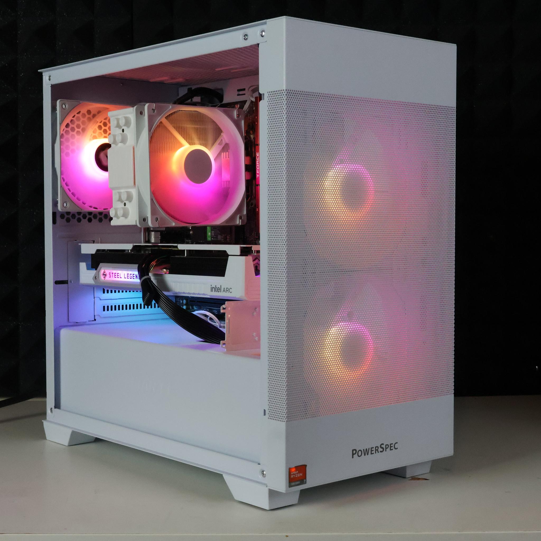⚪ Ryzen 7 7700/Arc B580 12GB Gaming/Streaming PC ⚪