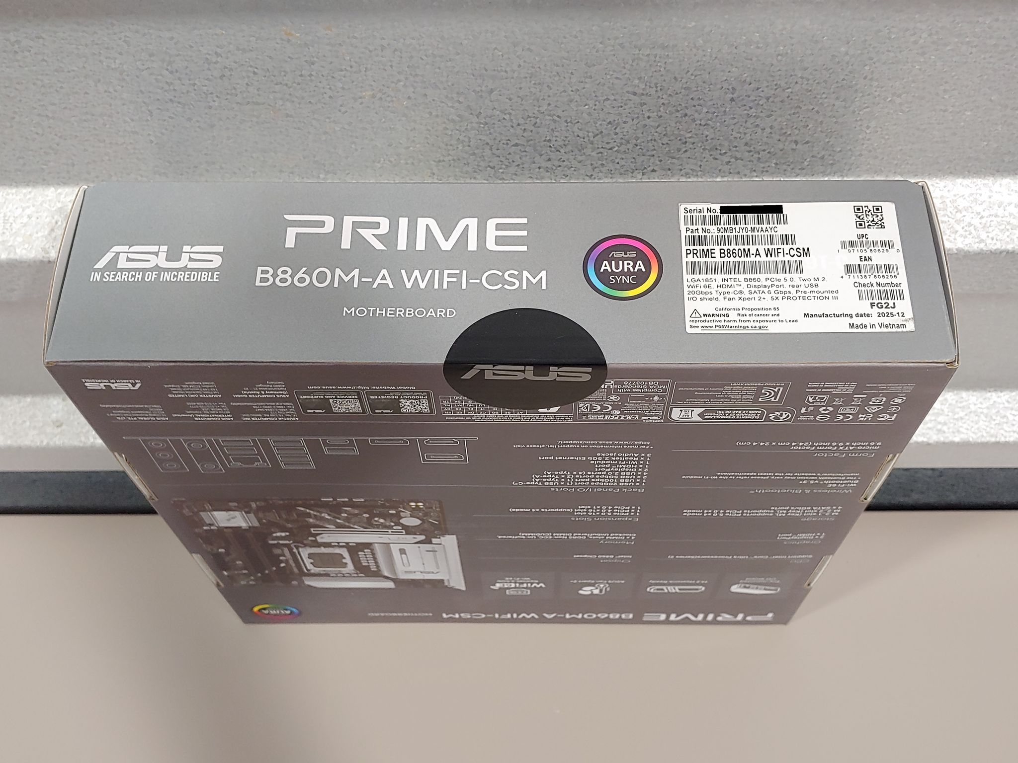 NEW Intel Core Ultra 5 250K Plus + ASUS PRIME B860M-A WiFi-CSM Bundle + FREE SSD