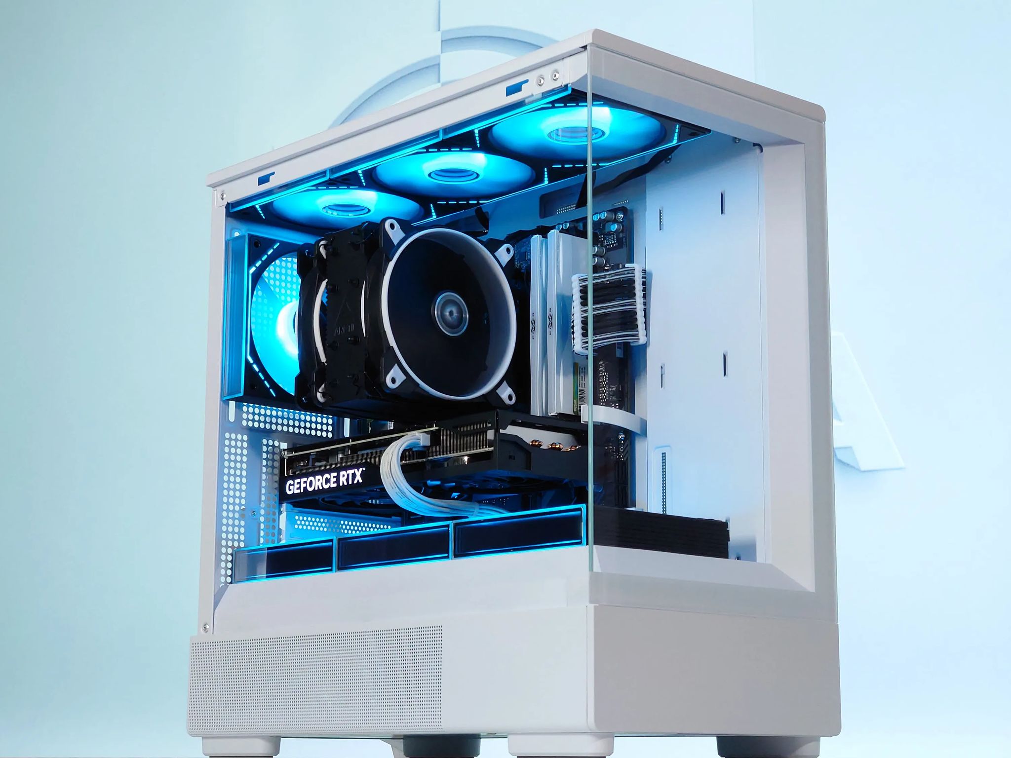 🤍🐼Gaming PC🐻‍❄️Nvidia RTX 4070 Super 12GB🐻‍❄️Intel i7 12700KF🐻‍❄️32GB DDR4🐻‍❄️1TB NVME Gen4