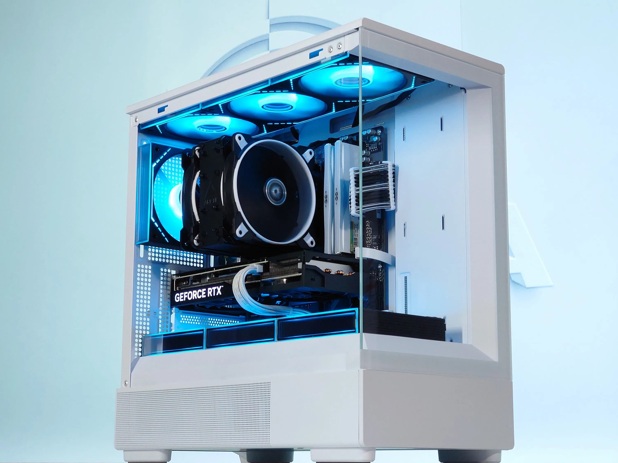 🤍🐼Gaming PC🐻‍❄️Nvidia RTX 4070 Super 12GB🐻‍❄️Intel i7 12700KF🐻‍❄️32GB DDR4🐻‍❄️1TB NVME Gen4
