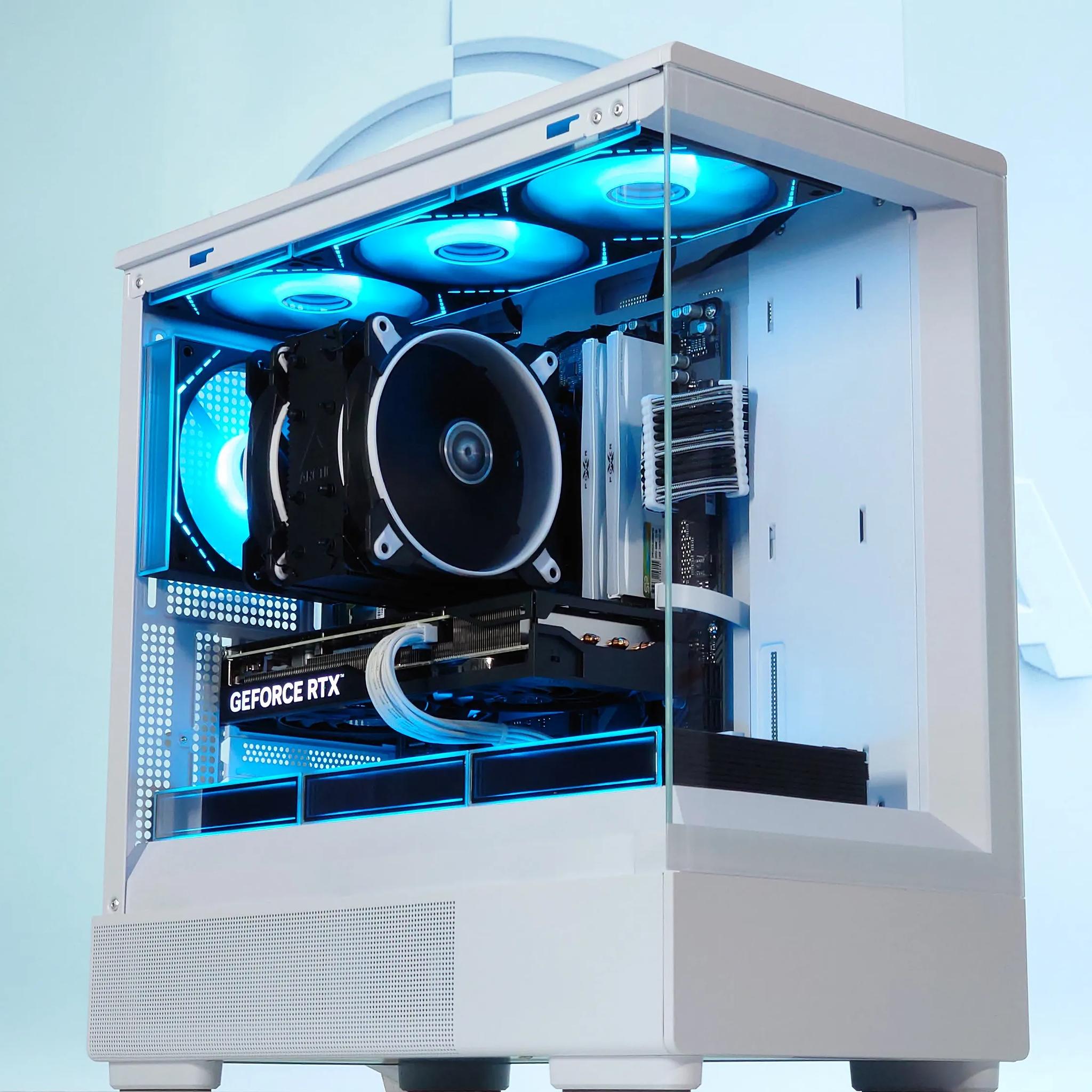 🤍🐼Gaming PC🐻‍❄️Nvidia RTX 4070 Super 12GB🐻‍❄️Intel i7 12700KF🐻‍❄️32GB DDR4🐻‍❄️1TB NVME Gen4