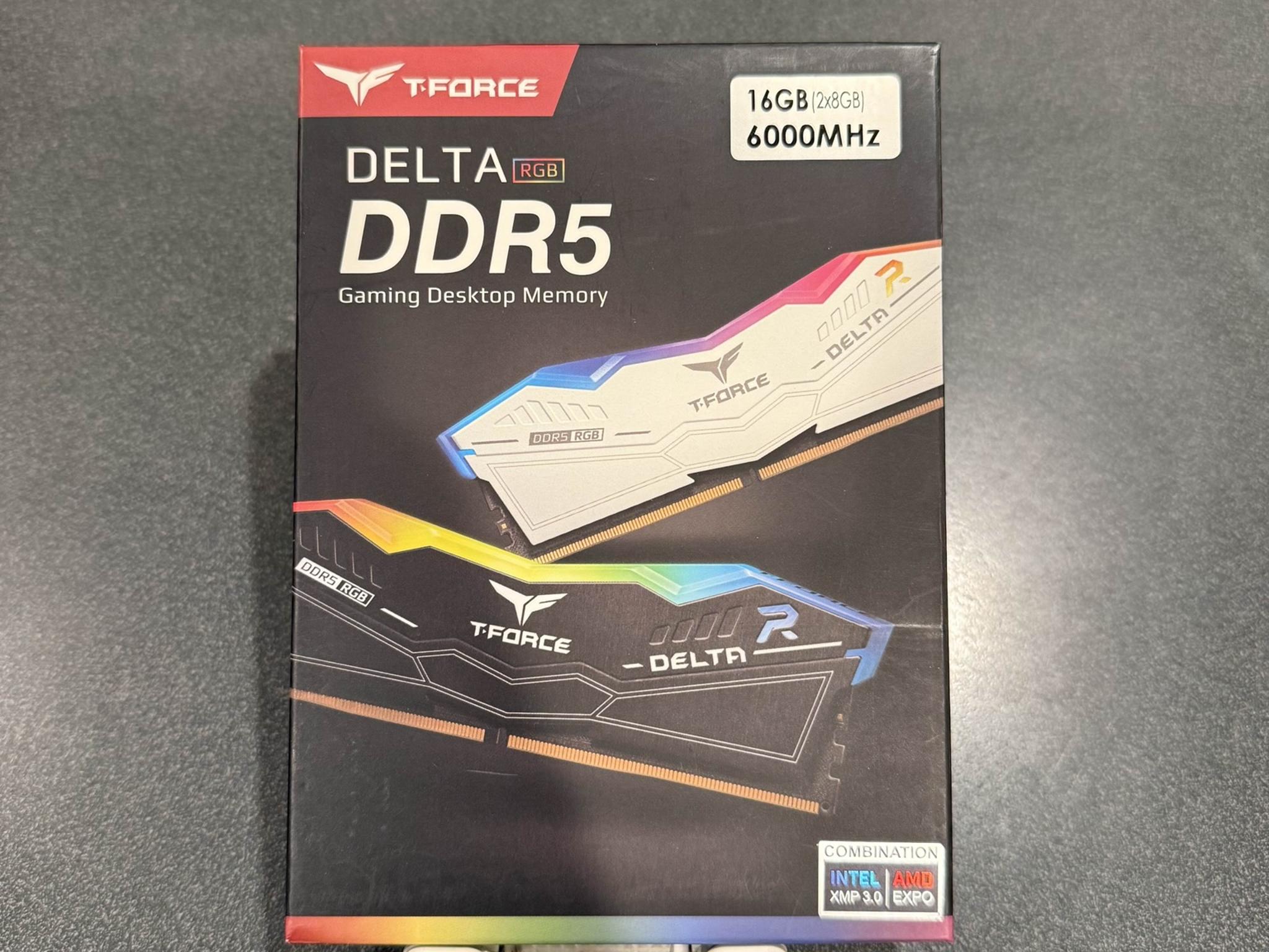 New BLACK T-FORCE RGB DDR5 16GB (2x8GB) 6000MHz - Sealed