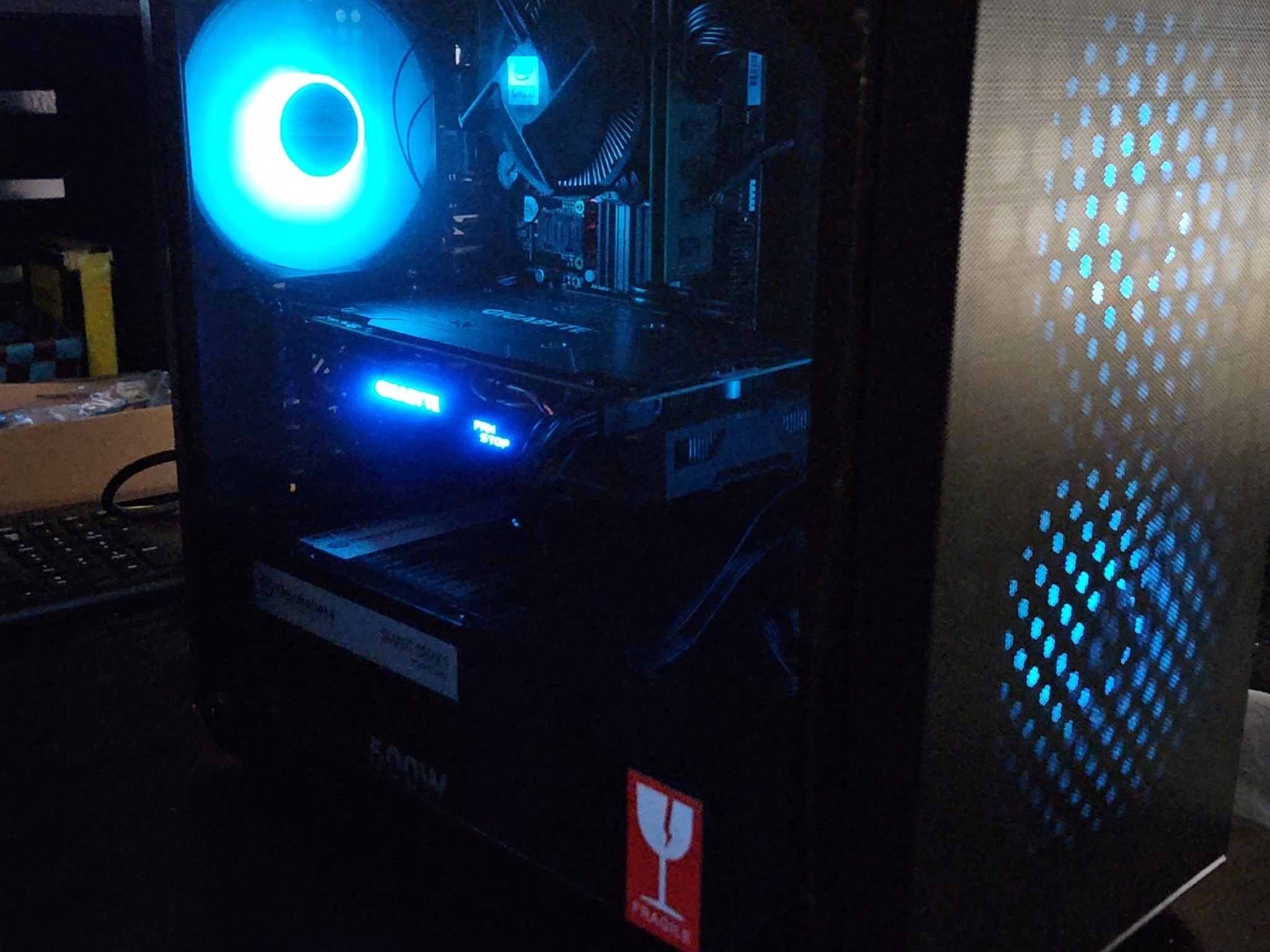 Budget 1080p gaming pc I7 RX 580