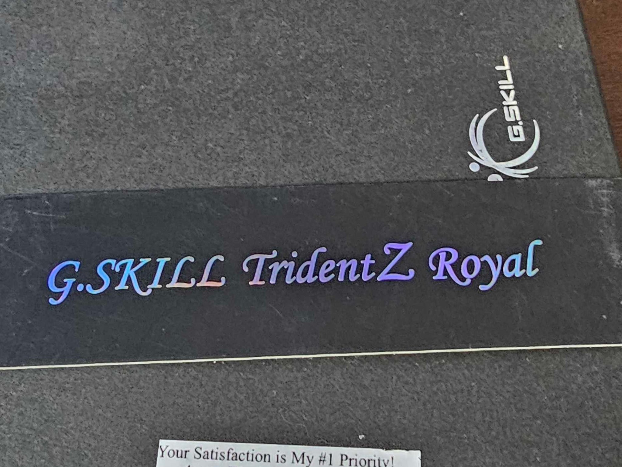 G.Skill TridentZ Royal Gold, 16 GB (2 x 8GB) DDR4-3600
