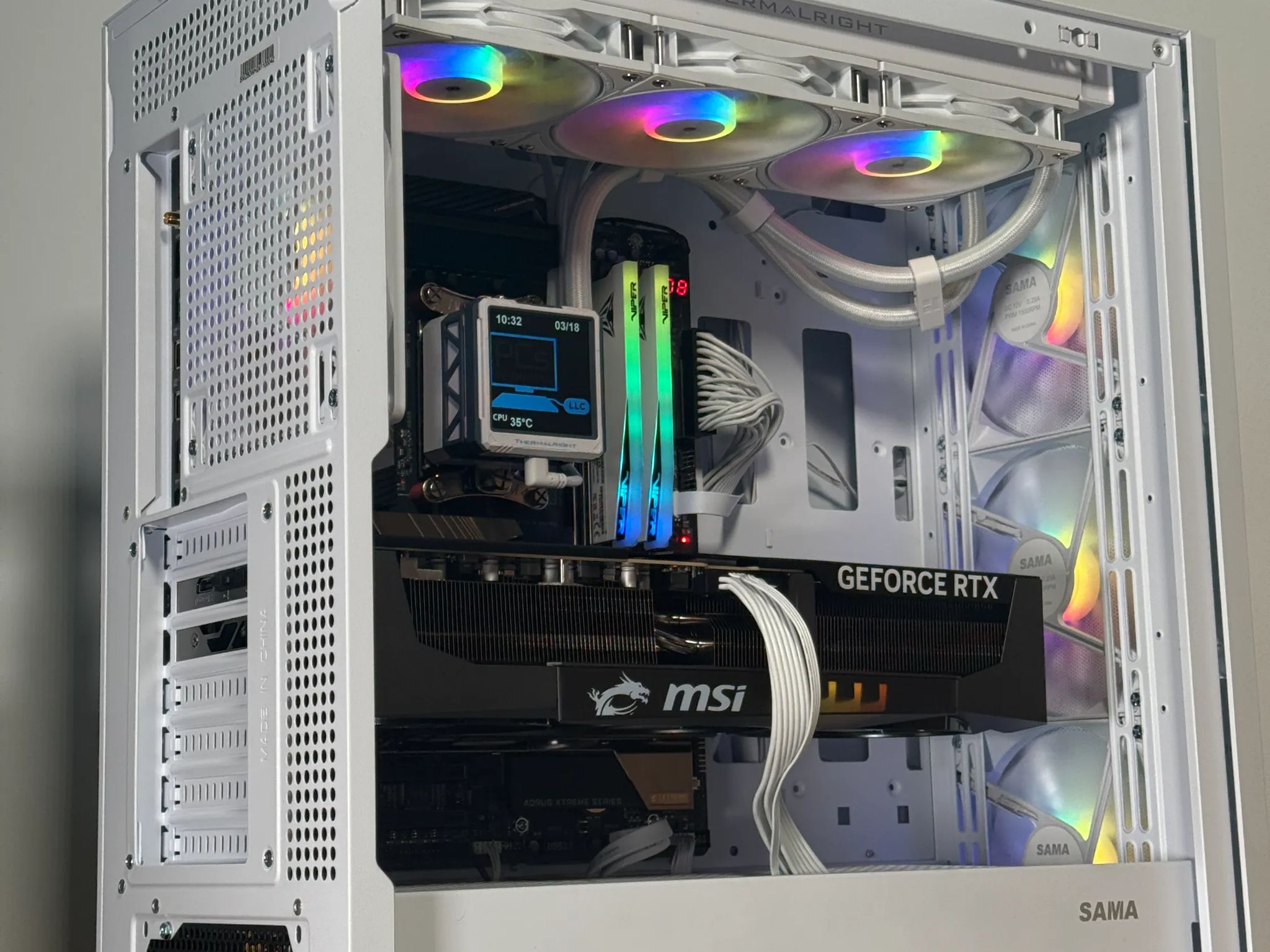 RTX 5090 Workstation/Gaming PC Ryzen 9950x3D 96GB DDR5 4TB NVME